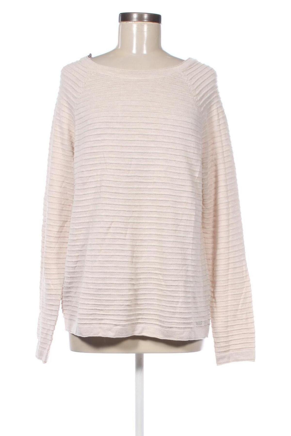 Damenpullover Q/S by S.Oliver, Größe XL, Farbe Beige, Preis 28,99 €