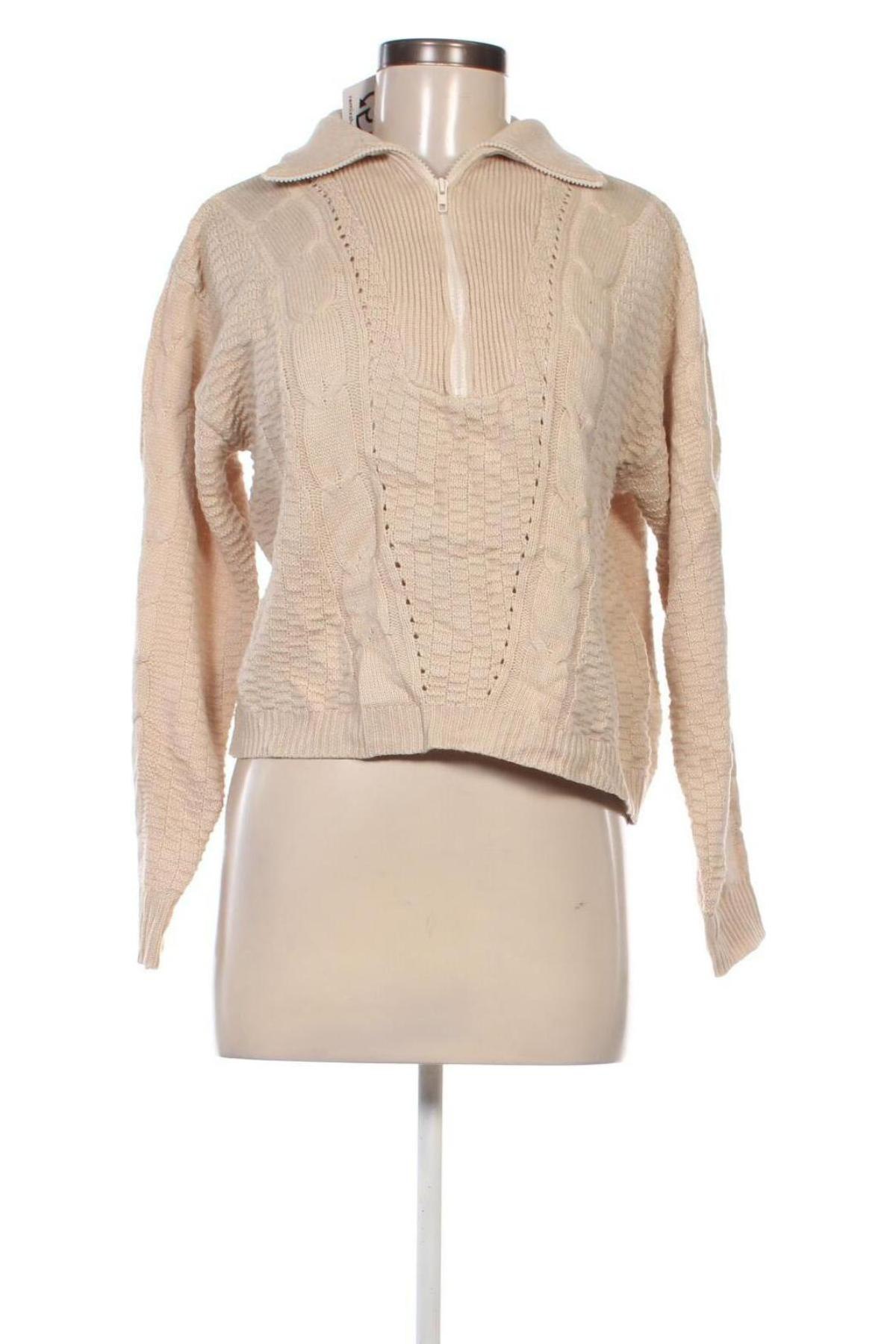 Damenpullover SHEIN, Größe S, Farbe Beige, Preis 12,49 €