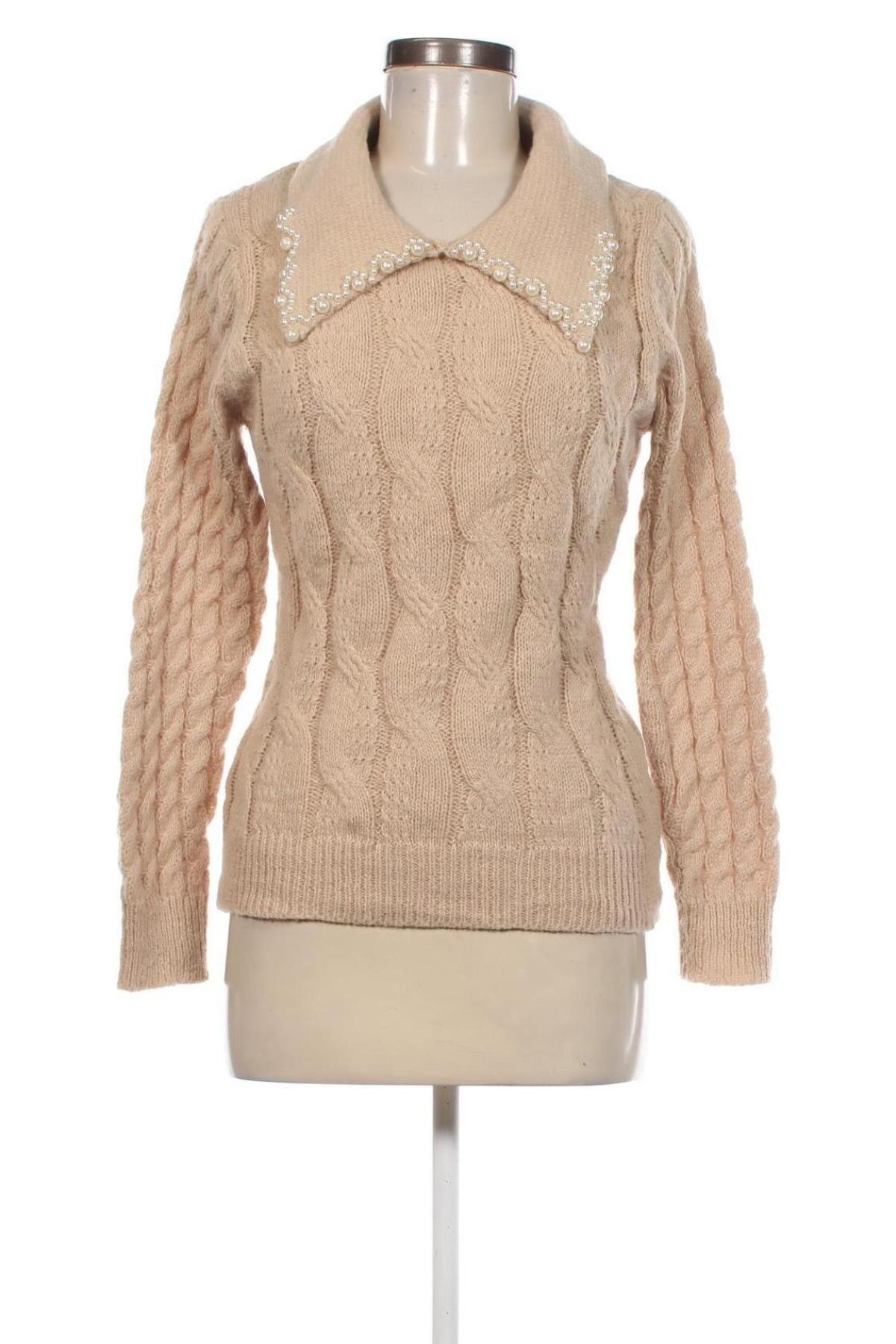 Damenpullover SHEIN, Größe M, Farbe Beige, Preis 20,49 €