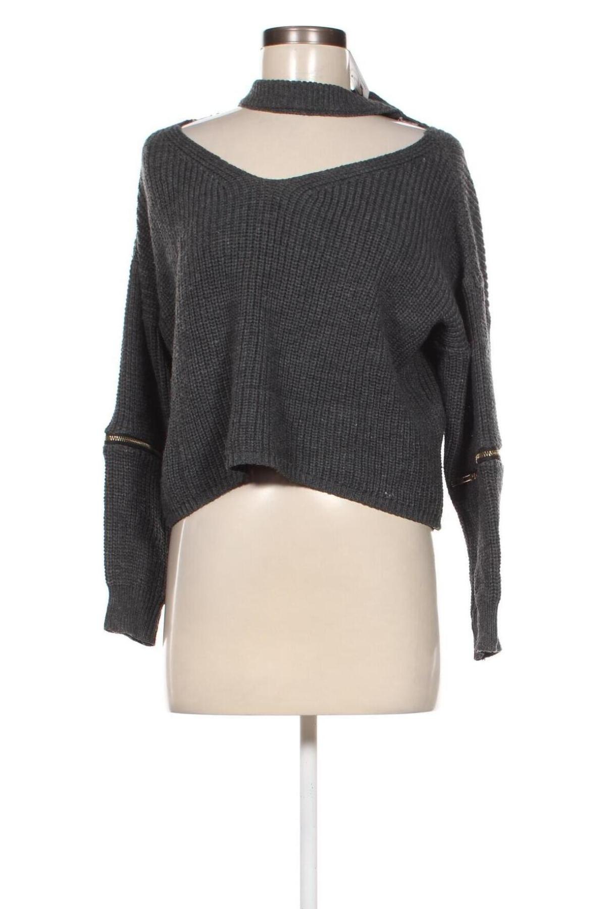 Damenpullover SHEIN, Größe S, Farbe Grau, Preis 20,49 €