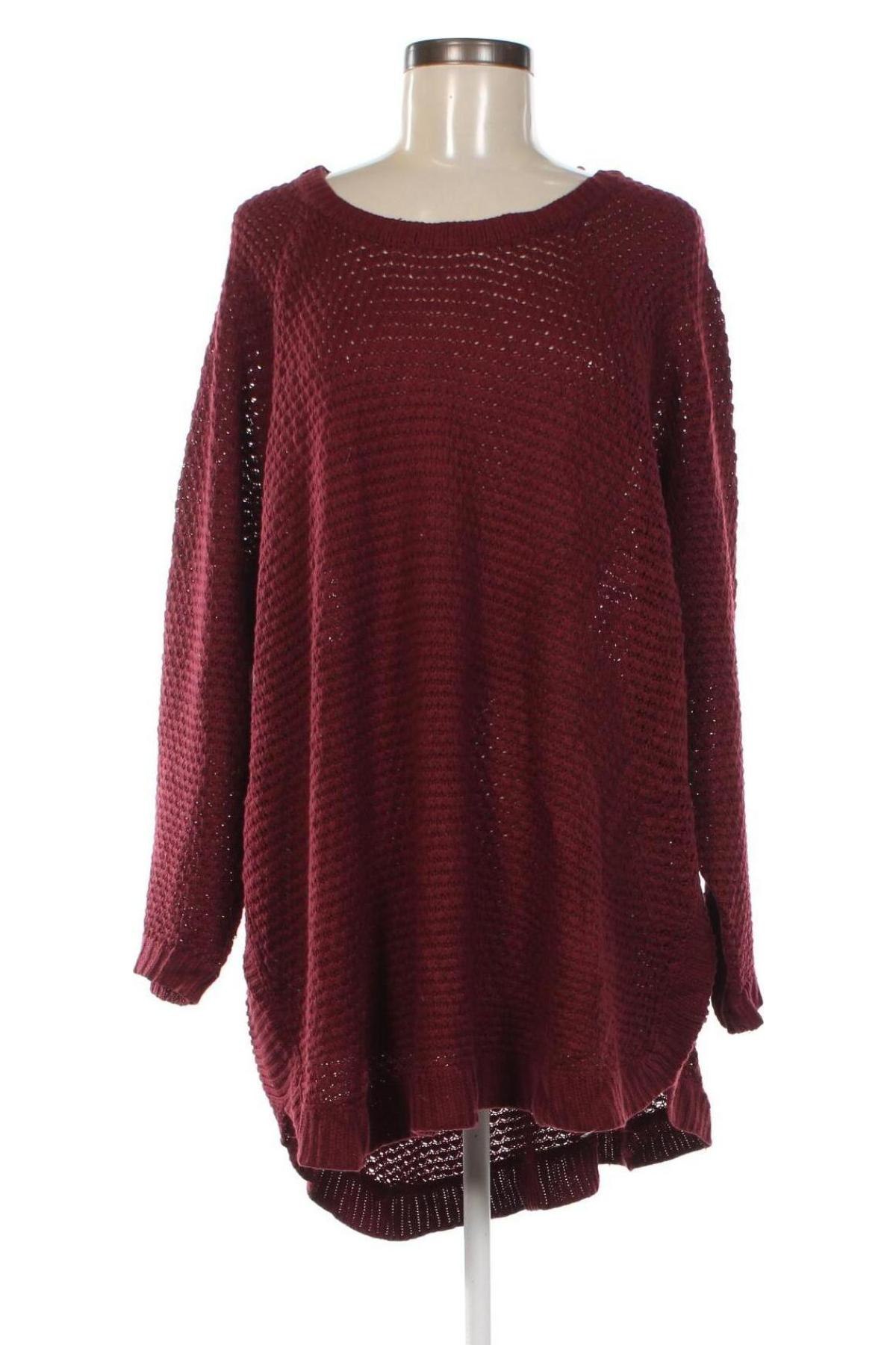 Damenpullover St John's Bay, Größe XXL, Farbe Rot, Preis € 20,49