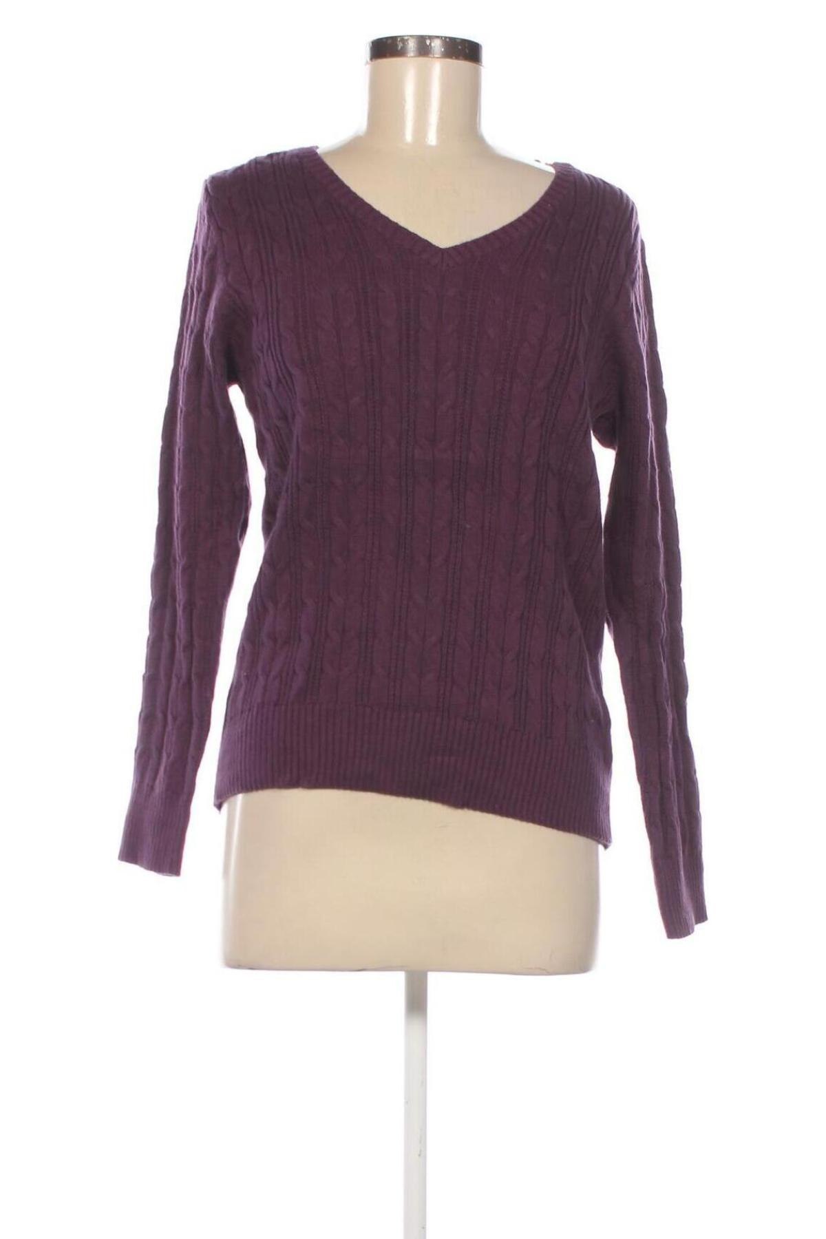 Damenpullover St John's Bay, Größe L, Farbe Lila, Preis € 20,49