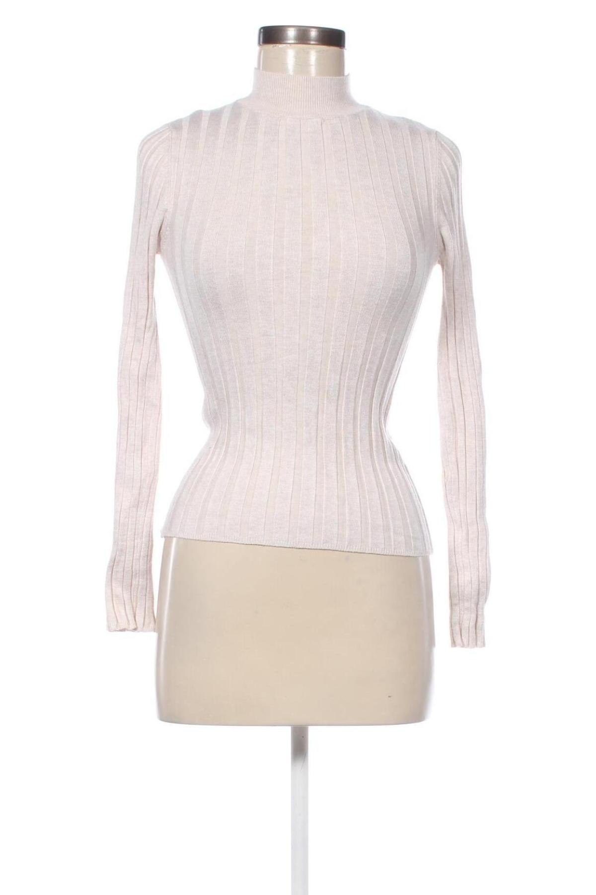 Damenpullover Stradivarius, Größe M, Farbe Beige, Preis 12,49 €