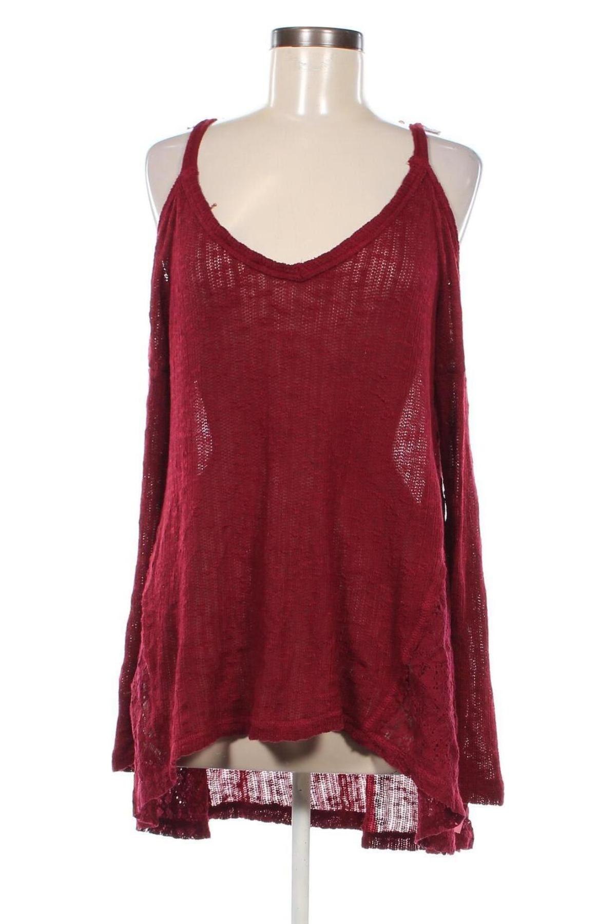 Damenpullover Xhilaration, Größe L, Farbe Rot, Preis € 13,49