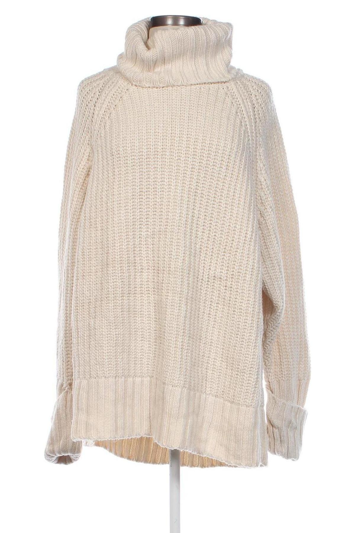 Damenpullover Zara, Größe M, Farbe Ecru, Preis 18,99 €