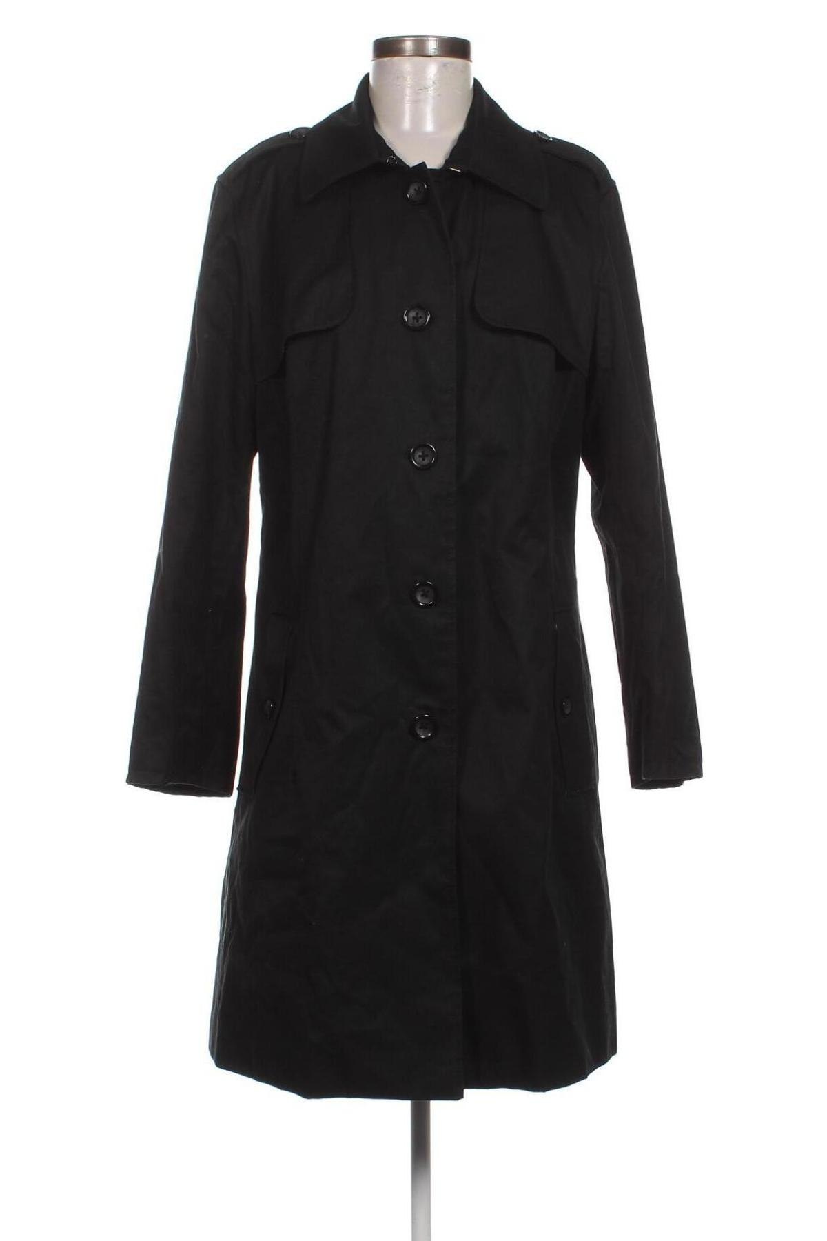 Damen Trenchcoat Banana Republic Milly Collection, Größe XL, Farbe Schwarz, Preis 77,21 €