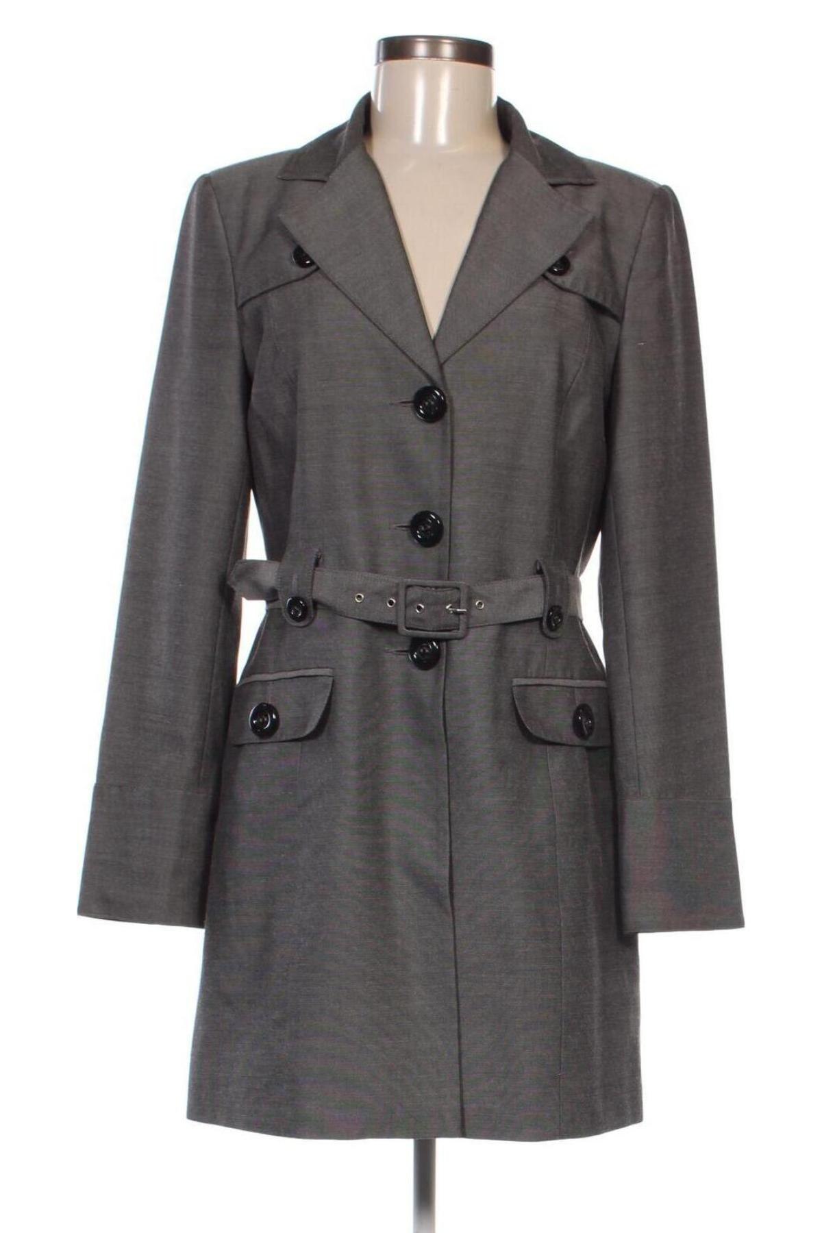 Damen Trench Coat C&A, Größe M, Farbe Grau, Preis € 34,79