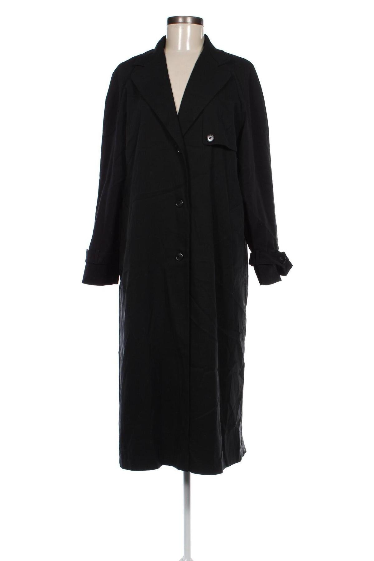 Trench de femei Jny, Mărime M, Culoare Negru, Preț 142,99 Lei