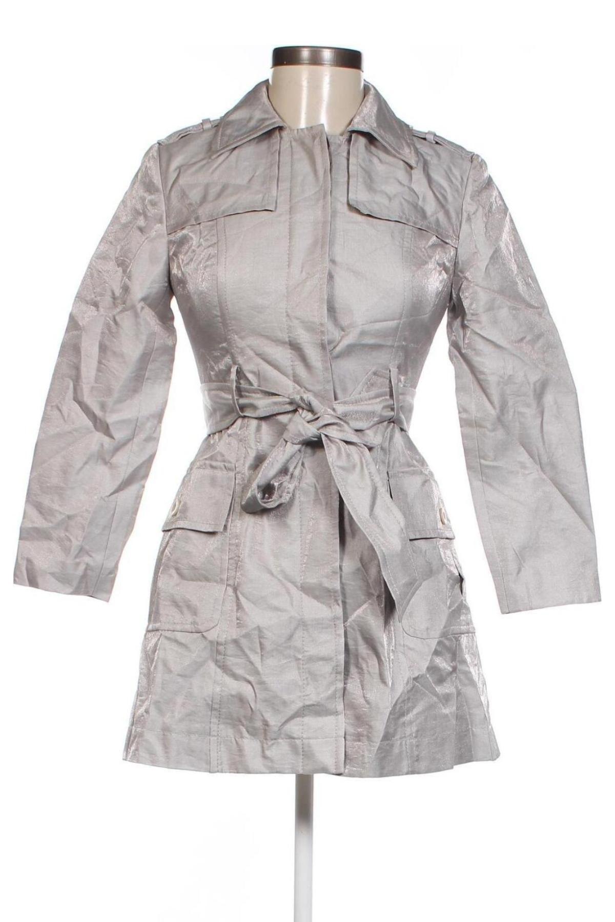 Damen Trenchcoat Susan Lucci, Größe XS, Farbe Grau, Preis 26,99 €