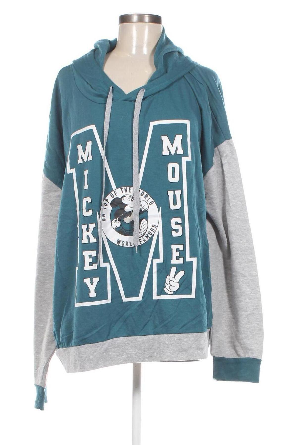 Damen Sweatshirt Disney, Größe 4XL, Farbe Grün, Preis € 20,49