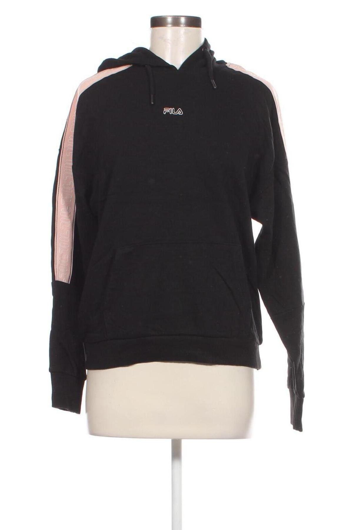 Damen Sweatshirt FILA, Größe M, Farbe Schwarz, Preis 32,49 €