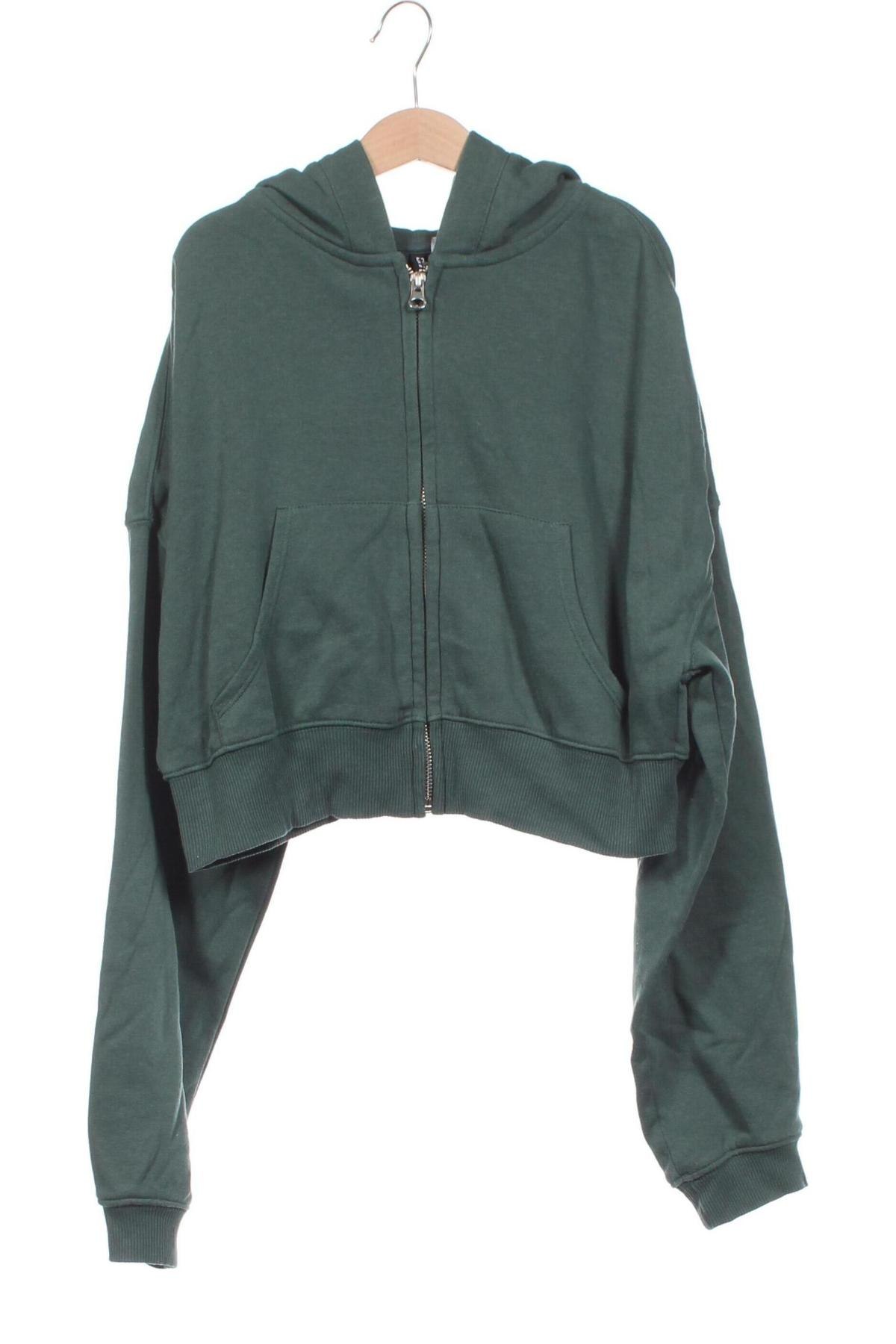 Damen Sweatshirt H&M, Größe XS, Farbe Grün, Preis € 20,49