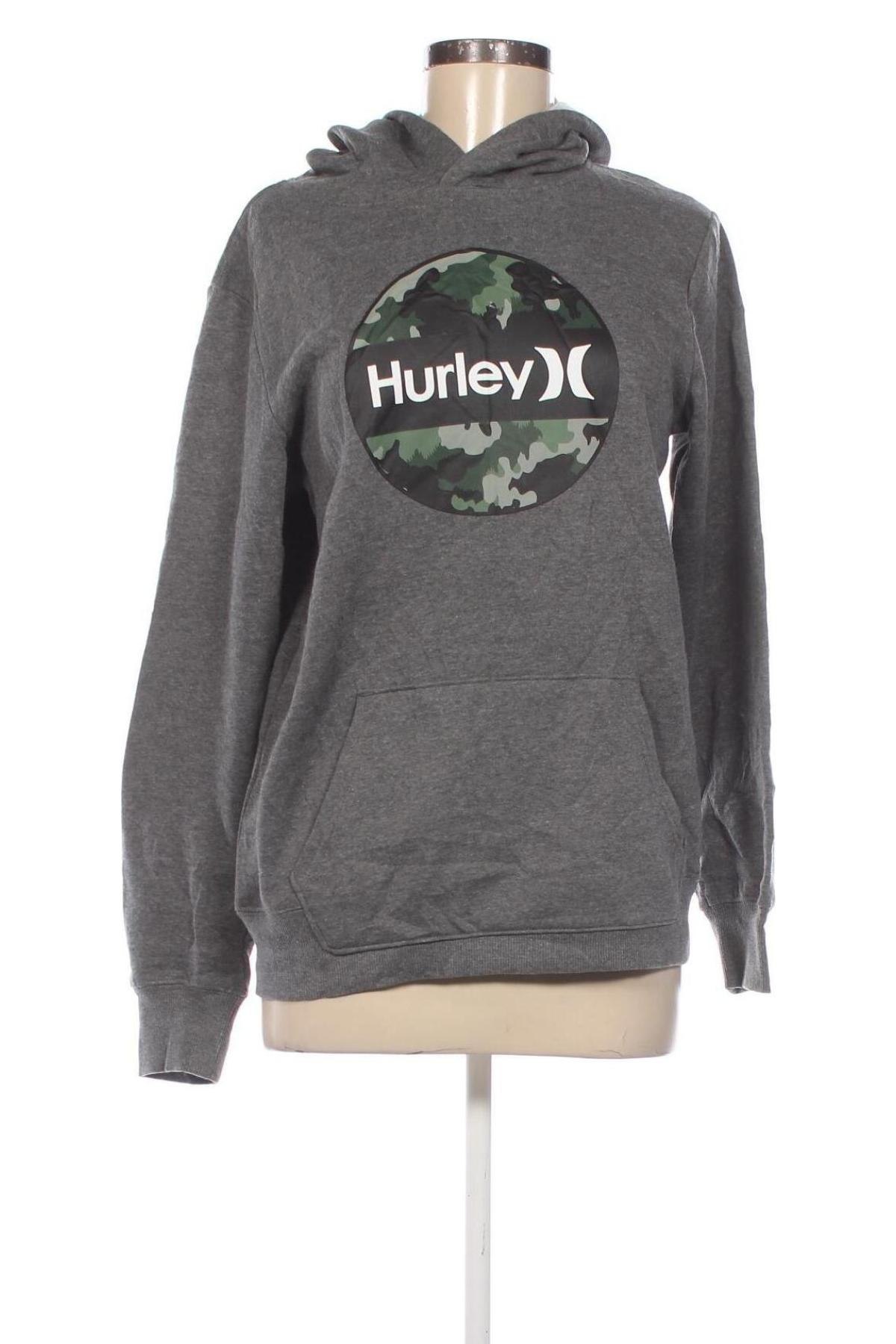 Damen Sweatshirt Hurley, Größe XL, Farbe Grau, Preis 33,99 €