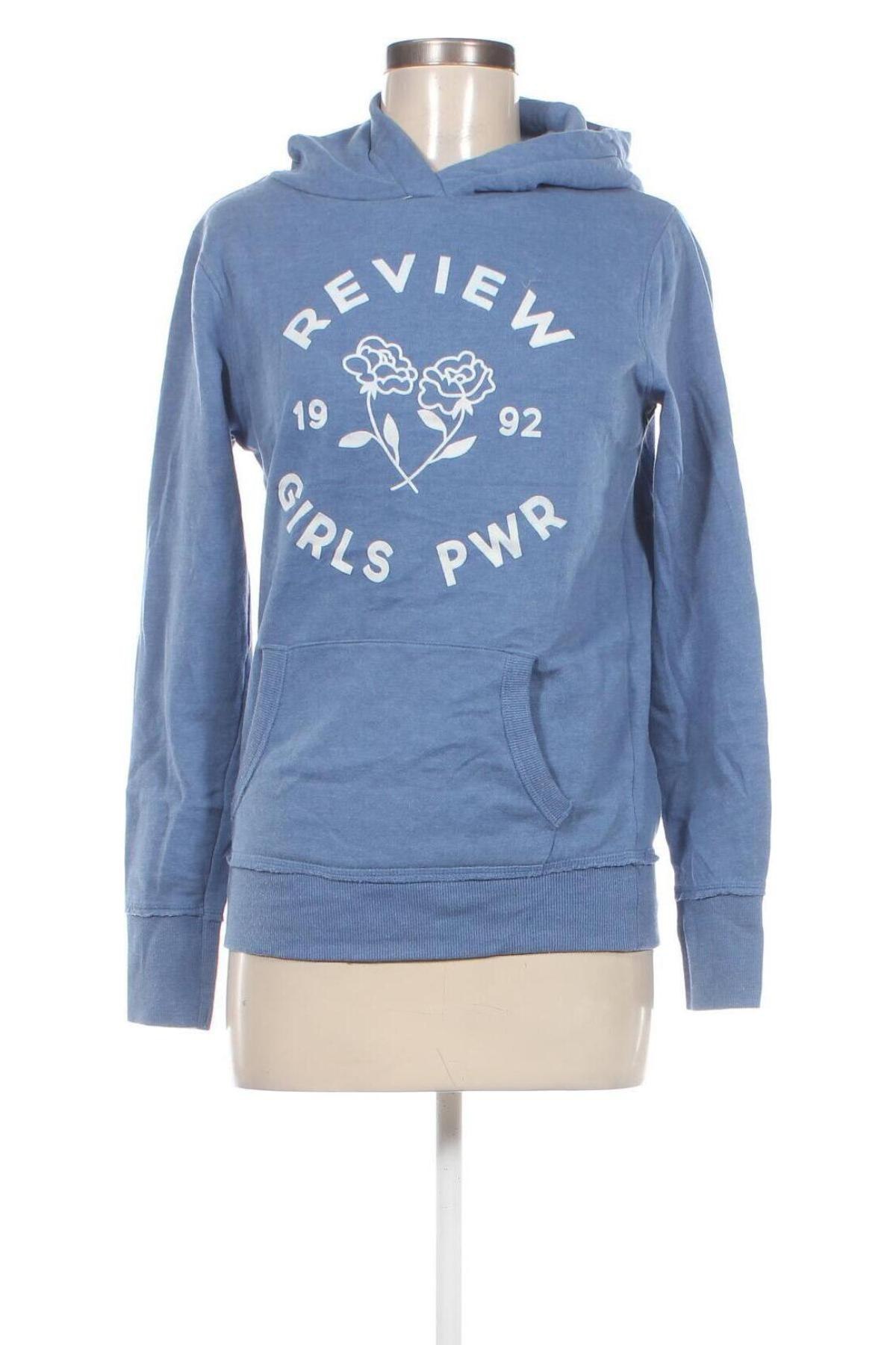 Damen Sweatshirt Review, Größe L, Farbe Blau, Preis 13,49 €