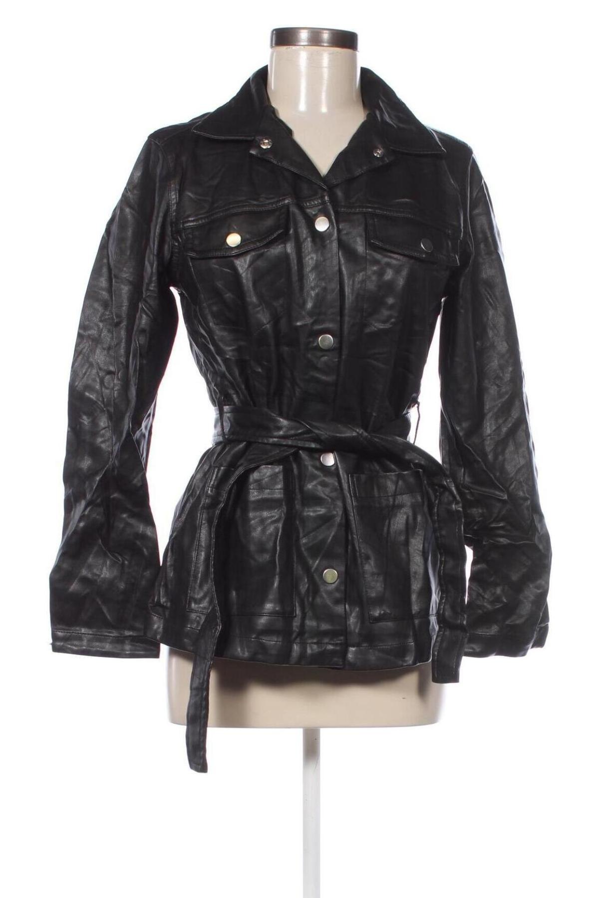 Damen Lederjacke, Größe S, Farbe Schwarz, Preis € 28,99