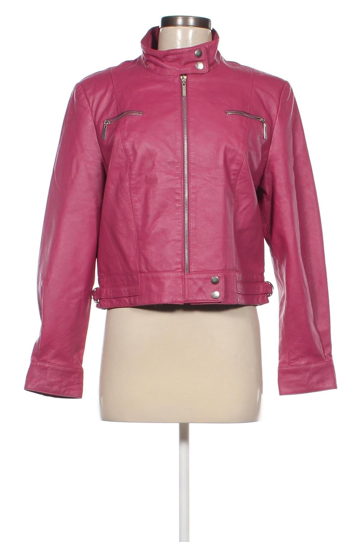 Damen Lederjacke Authentic Style, Größe L, Farbe Lila, Preis € 80,11