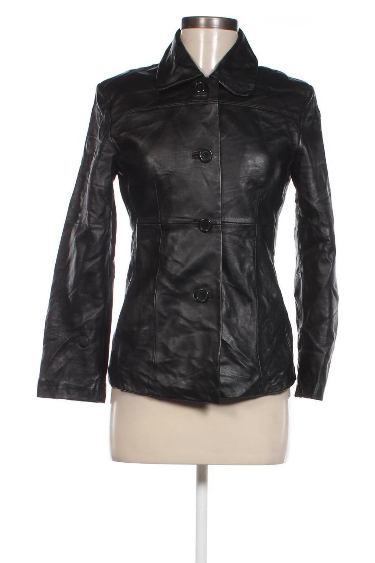 Damen Lederjacke Gallery, Größe M, Farbe Schwarz, Preis 123,99 €