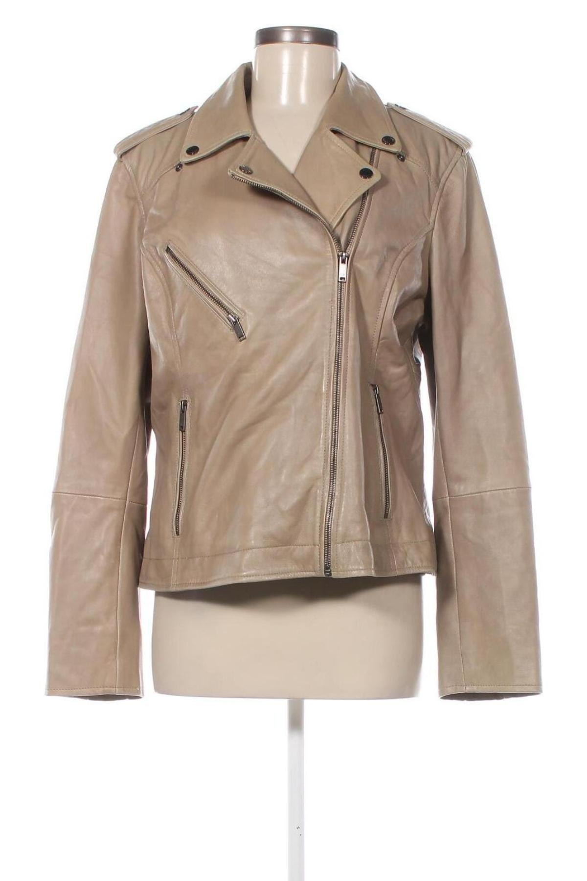 Damen Lederjacke SAKI, Größe XL, Farbe Beige, Preis € 123,99