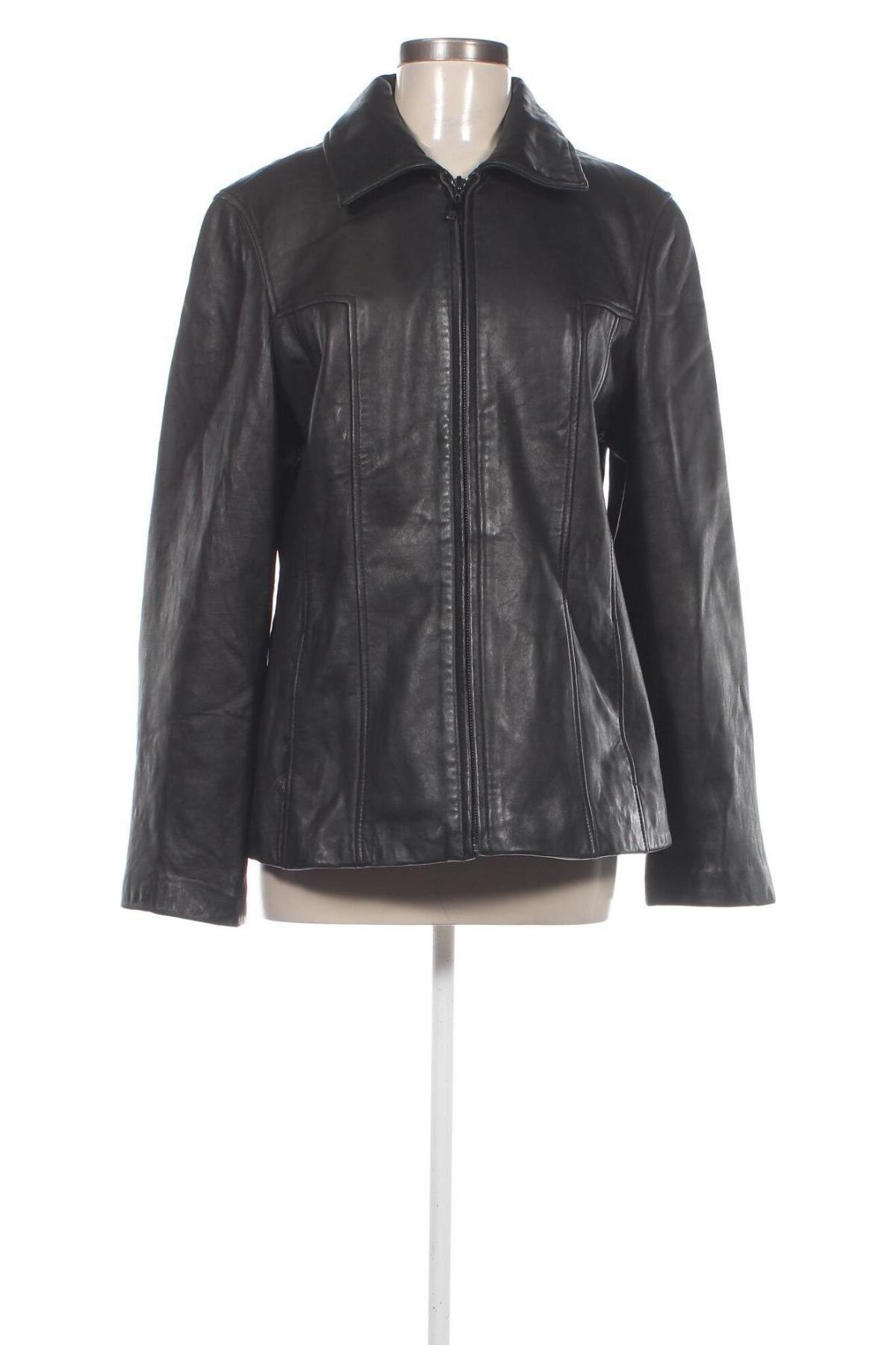 Damen Lederjacke Winlit, Größe L, Farbe Schwarz, Preis 54,49 €