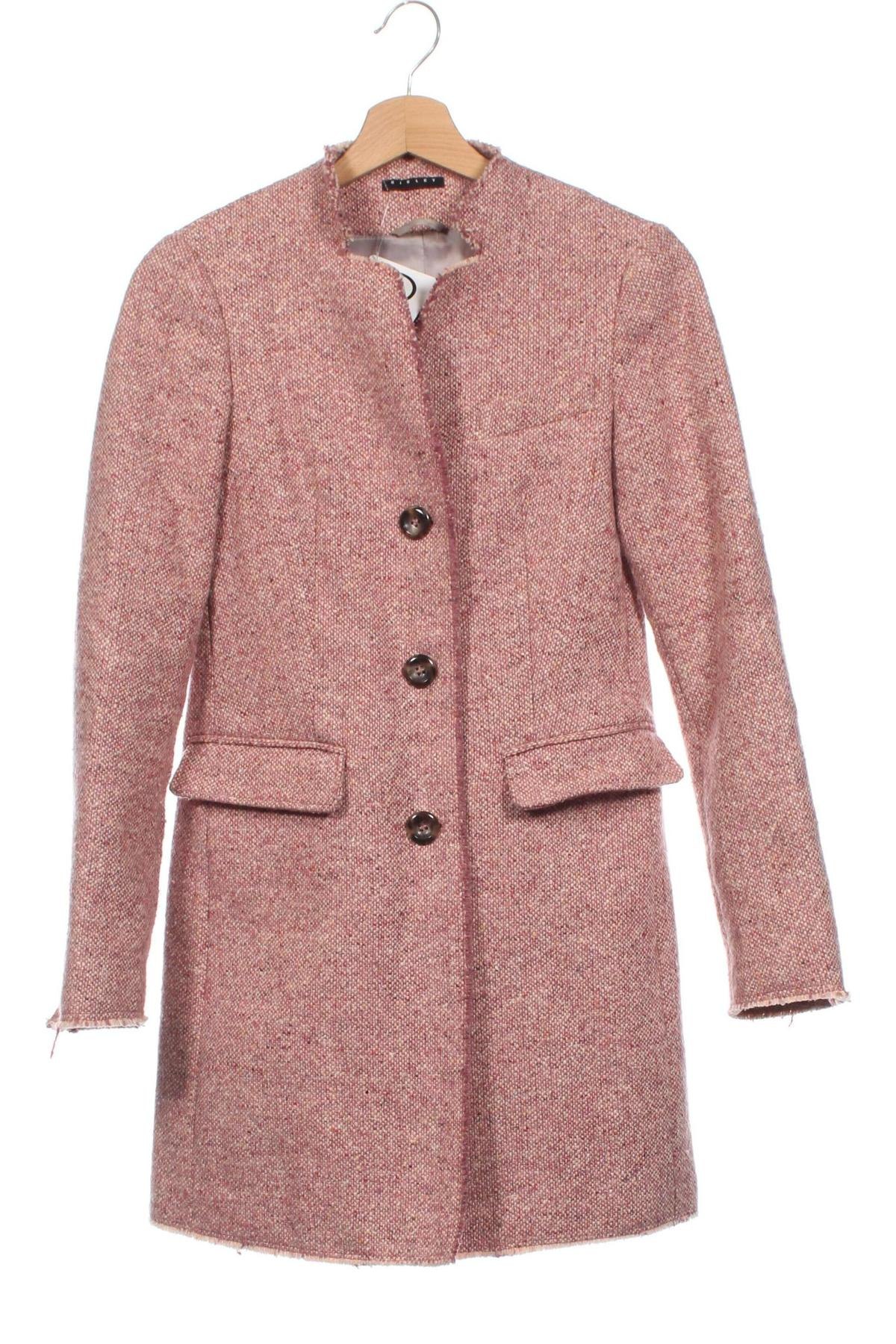 Damenmantel Sisley, Größe XS, Farbe Rosa, Preis € 77,00