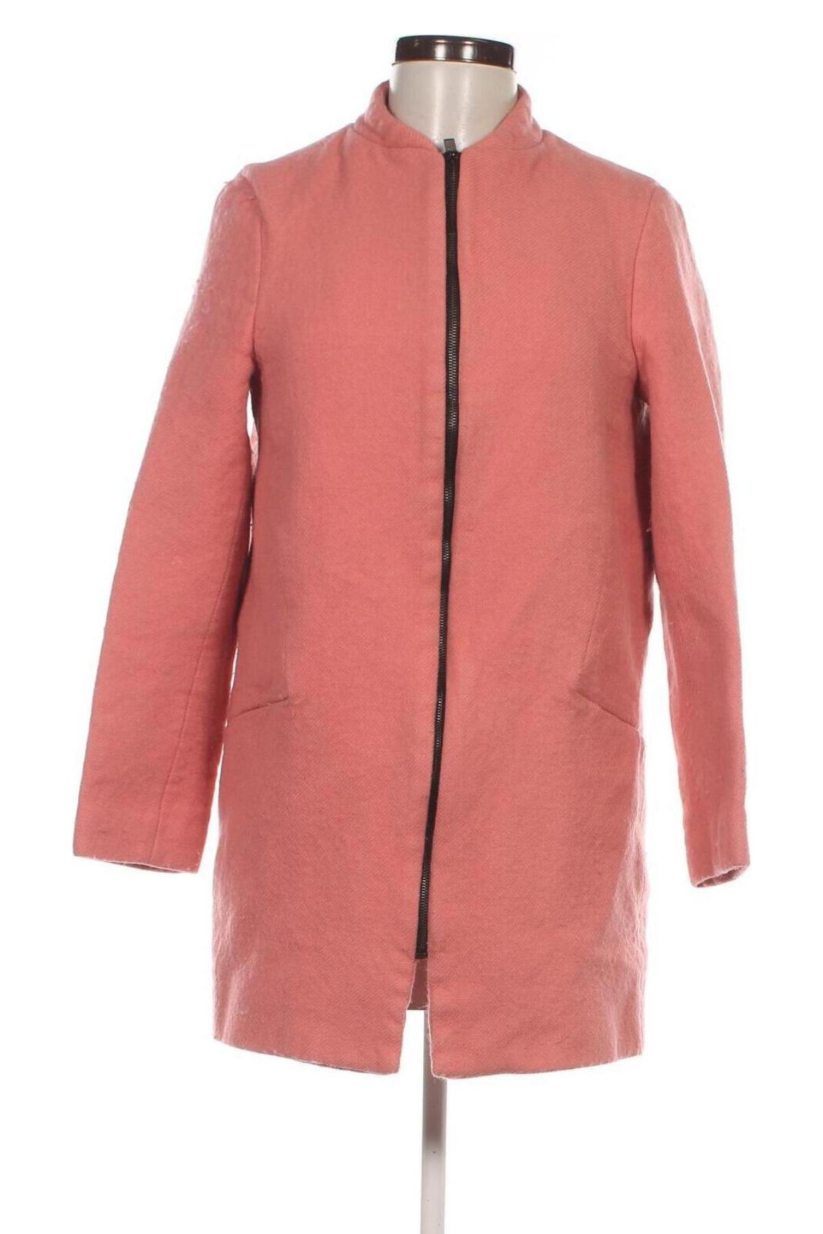 Damenmantel Zara, Größe M, Farbe Rosa, Preis 34,78 €