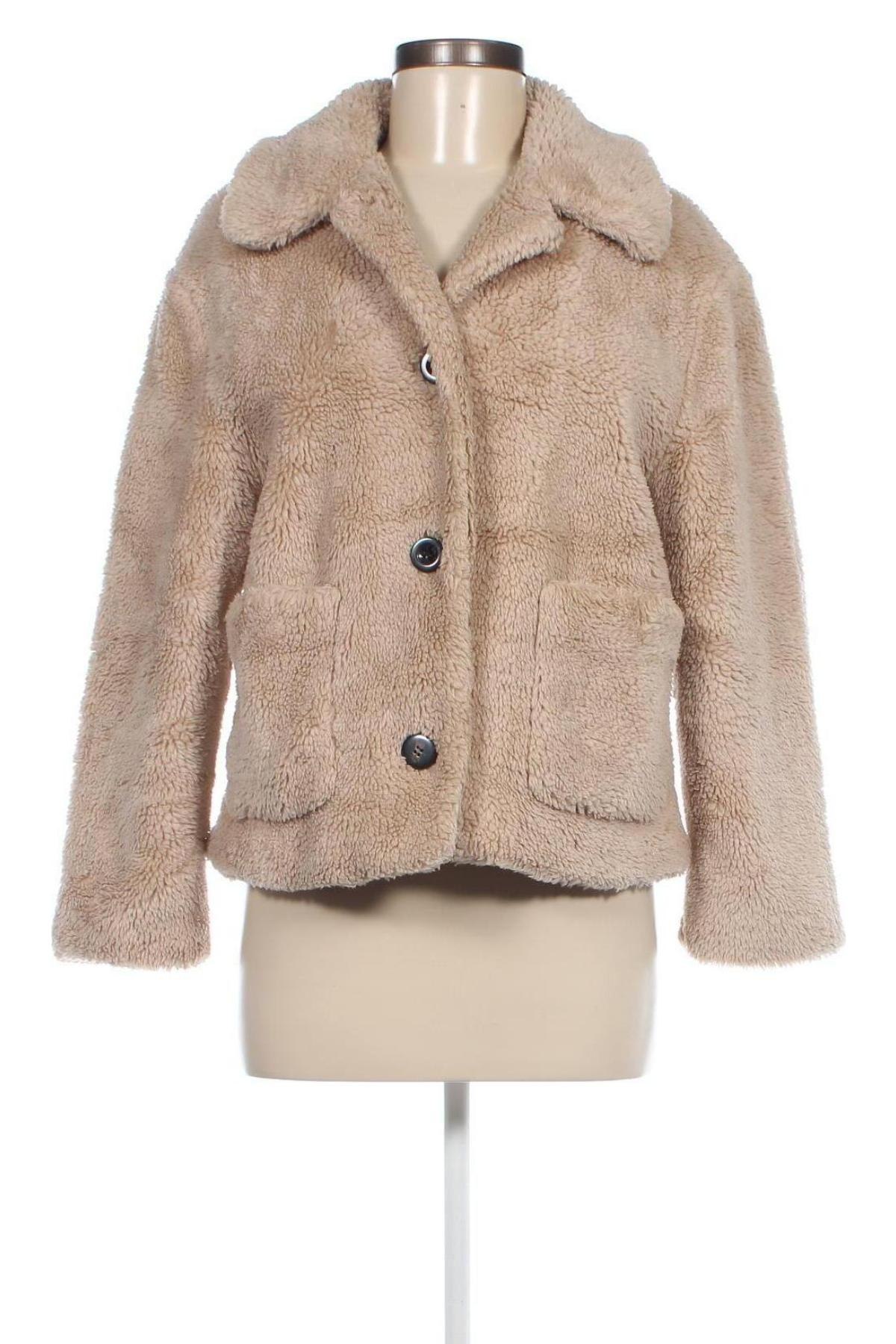 Damenmantel Zara, Größe S, Farbe Beige, Preis € 47,99