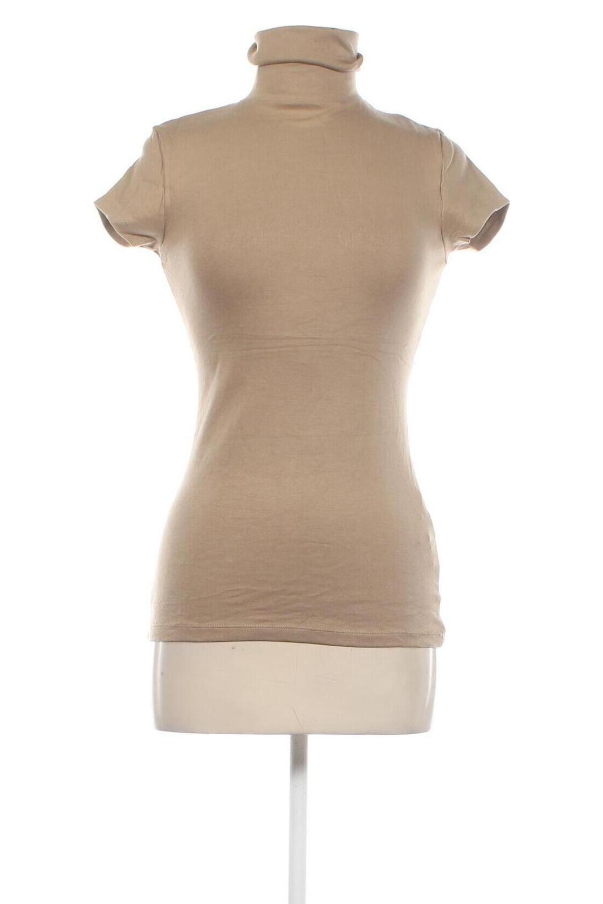 Damen Rollkragen Zara, Größe M, Farbe Beige, Preis 13,99 €