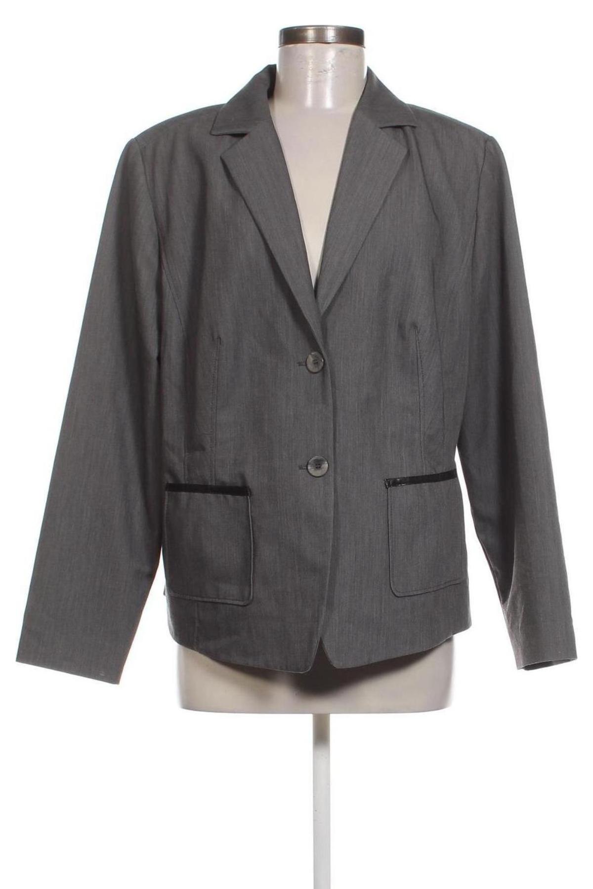 Damen Blazer Gina Laura, Größe XL, Farbe Grau, Preis € 35,00