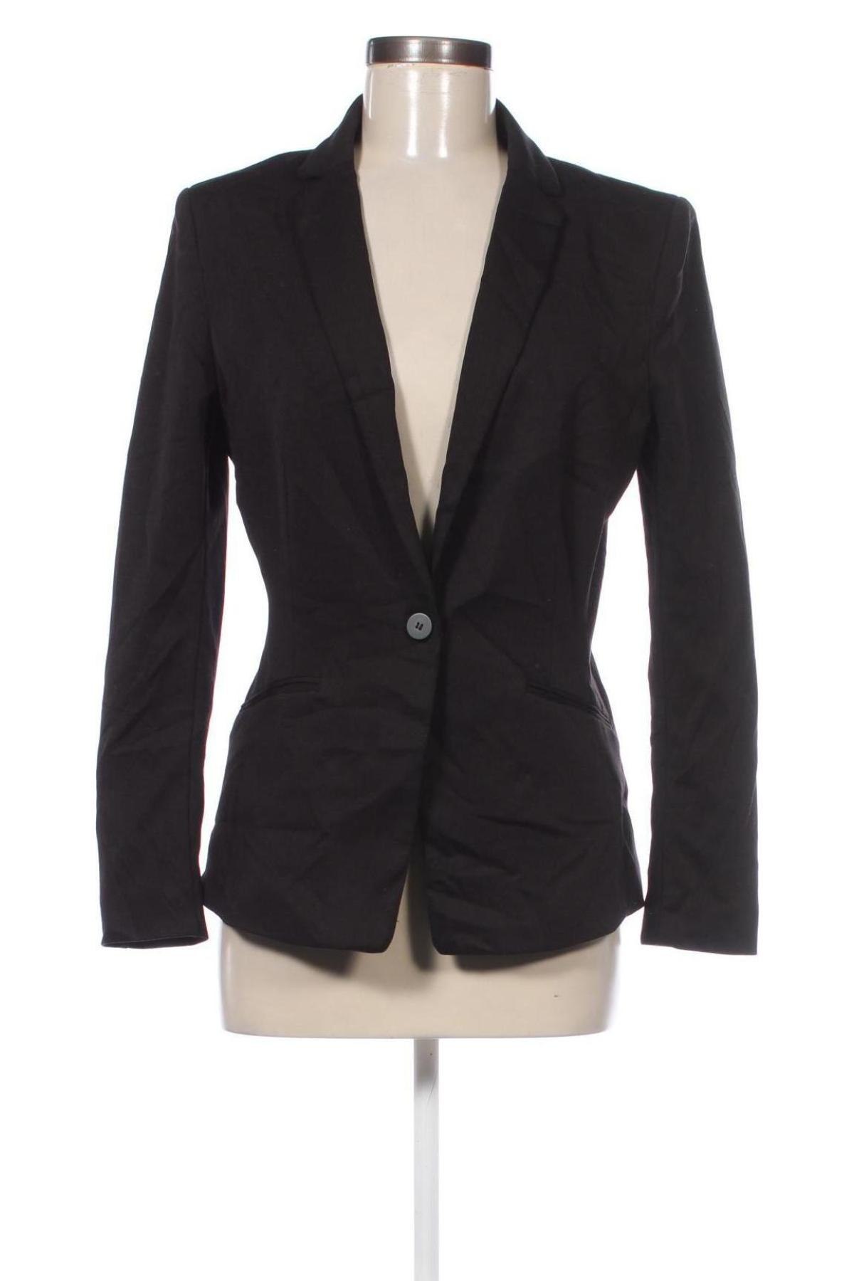 Damen Blazer H&M, Größe M, Farbe Schwarz, Preis 17,49 €