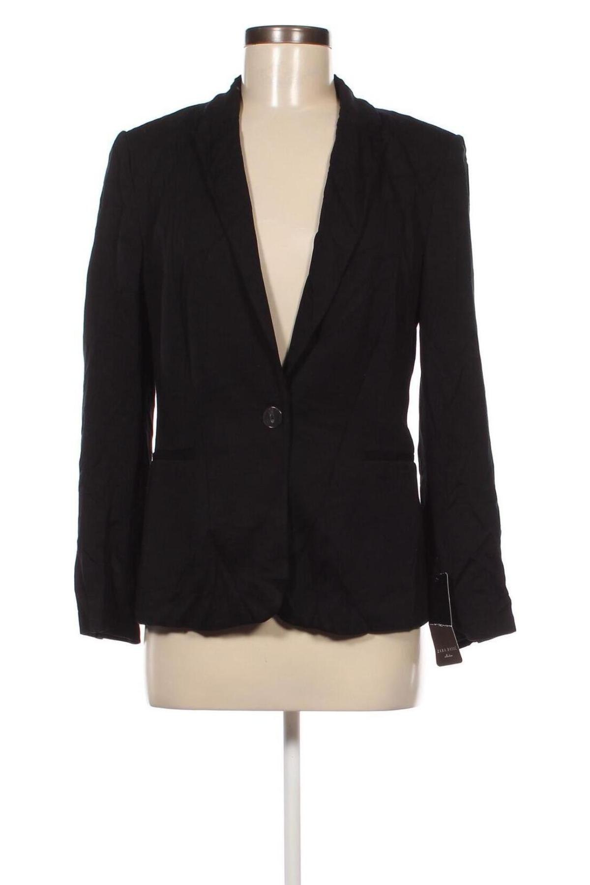 Damen Blazer Zara, Größe L, Farbe Schwarz, Preis 75,49 €