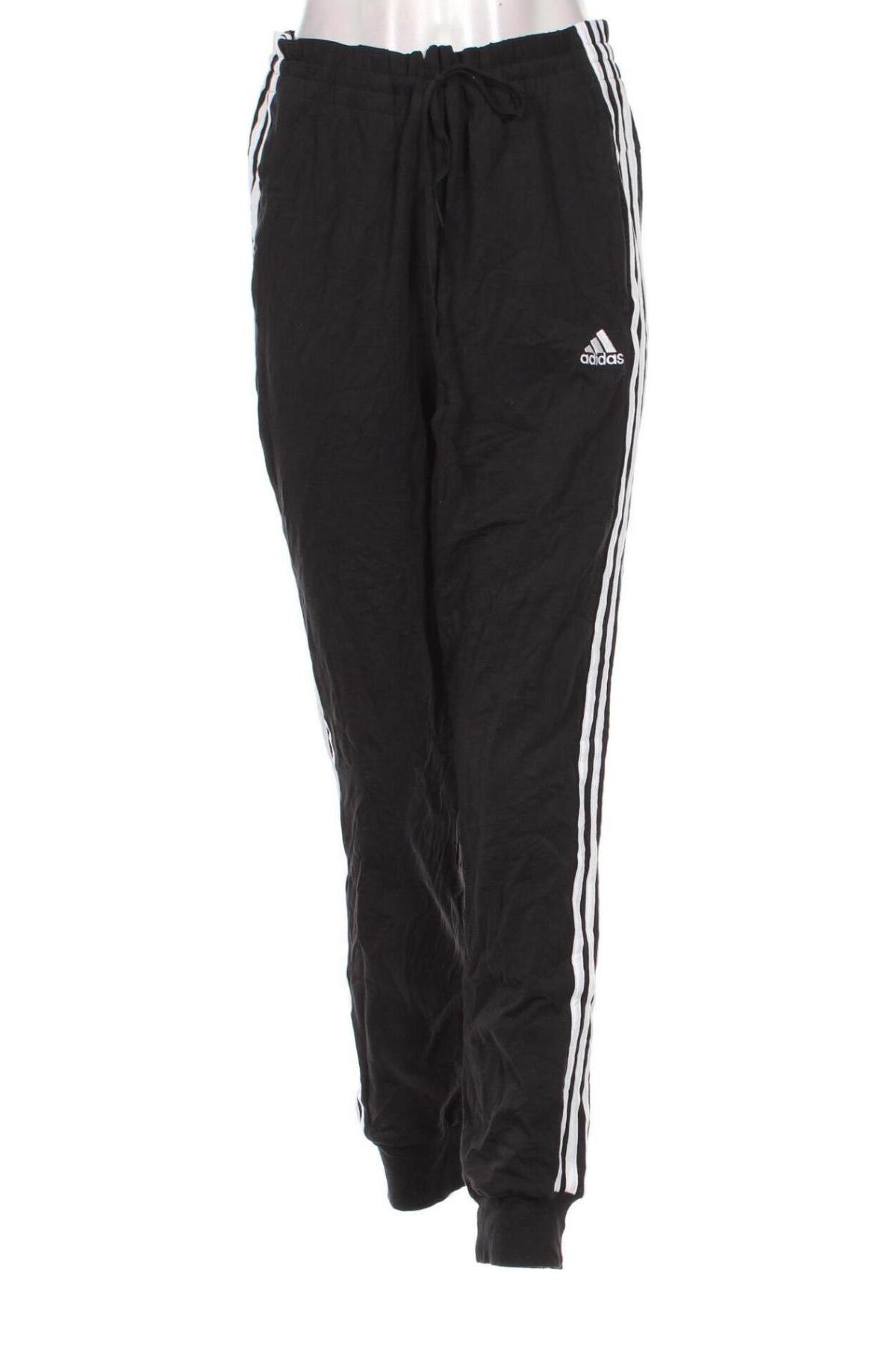 Damen Sporthose Adidas, Größe L, Farbe Schwarz, Preis 28,99 €