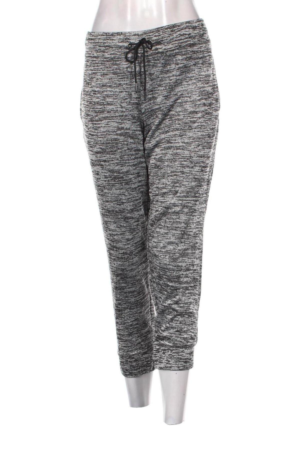 Damen Sporthose Adidas, Größe L, Farbe Grau, Preis 27,99 €