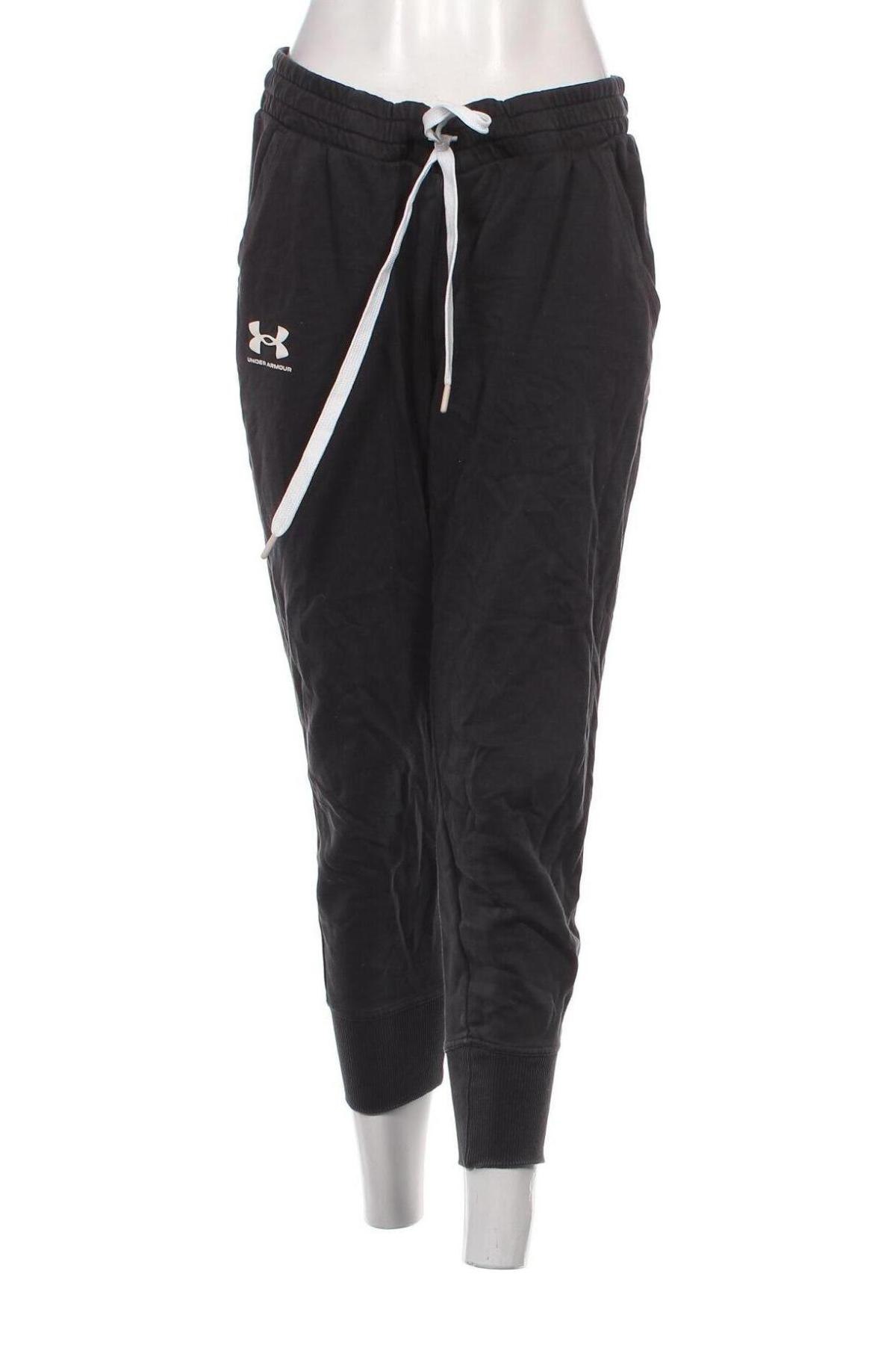 Pantaloni trening de femei Under Armour, Mărime L, Culoare Albastru, Preț 128,99 Lei