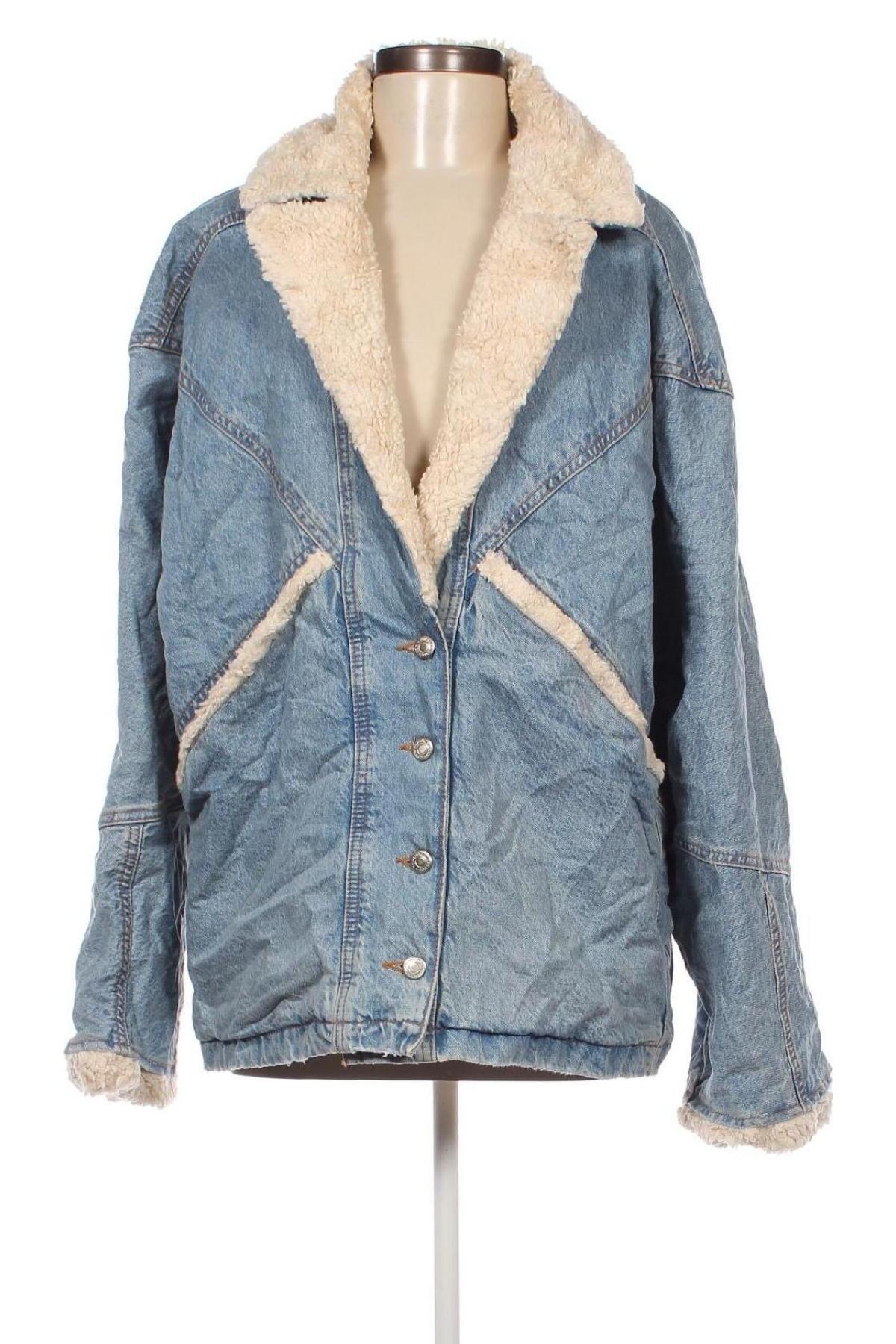 Damenjacke Topshop, Größe L, Farbe Blau, Preis 38,49 €