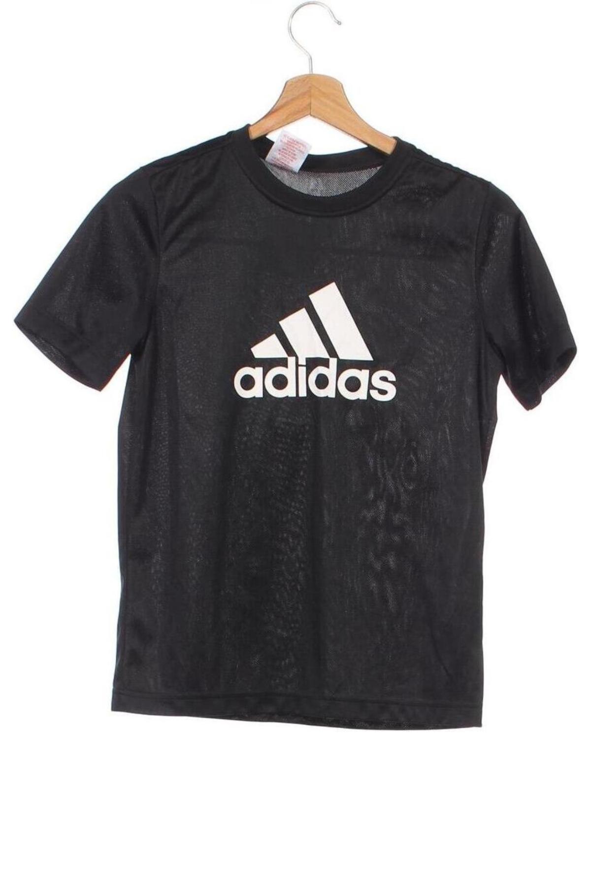 Dziecięcy T-shirt Adidas, Rozmiar 10-11y/ 146-152 cm, Kolor Czarny, Cena 49,44 zł