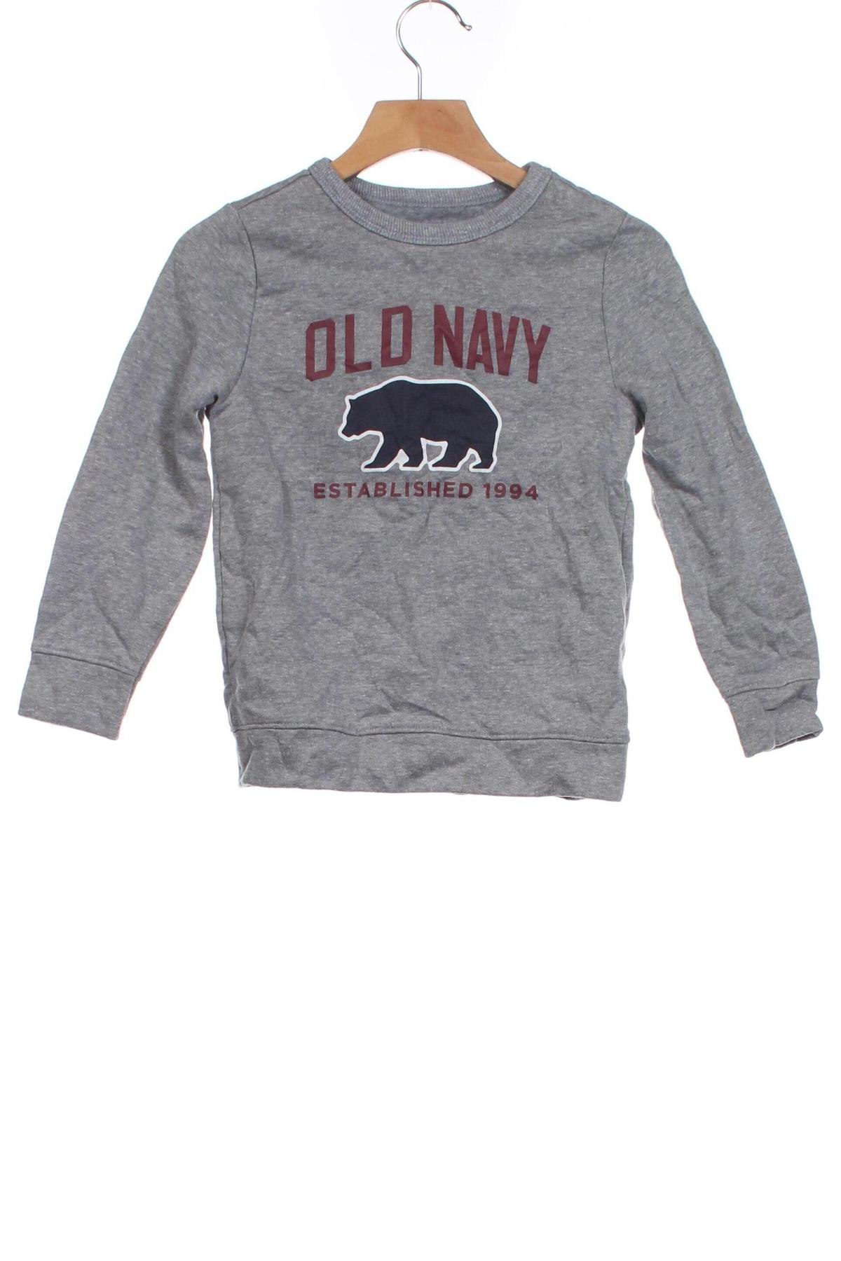 Детска блуза Old Navy, Размер 4-5y/ 110-116 см, Цвят Сив, Цена 11,99 лв.