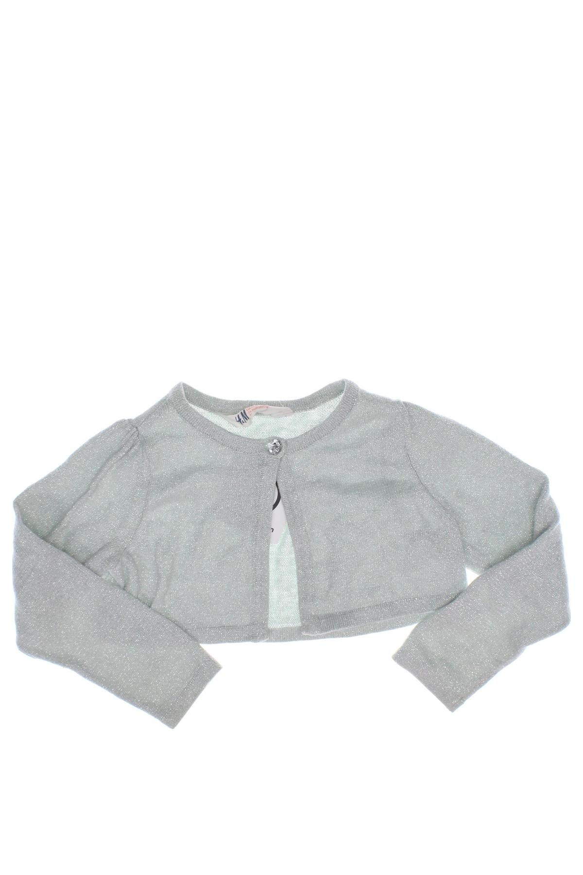 Dziecięcy kardigan H&M, Rozmiar 18-24m/ 86-98 cm, Kolor Zielony, Cena 39,08 zł