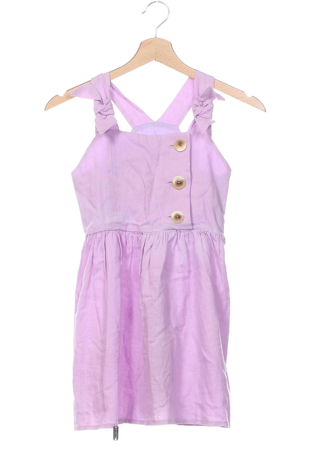 Kinderkleid, Größe 7-8y/ 128-134 cm, Farbe Lila, Preis € 8,49