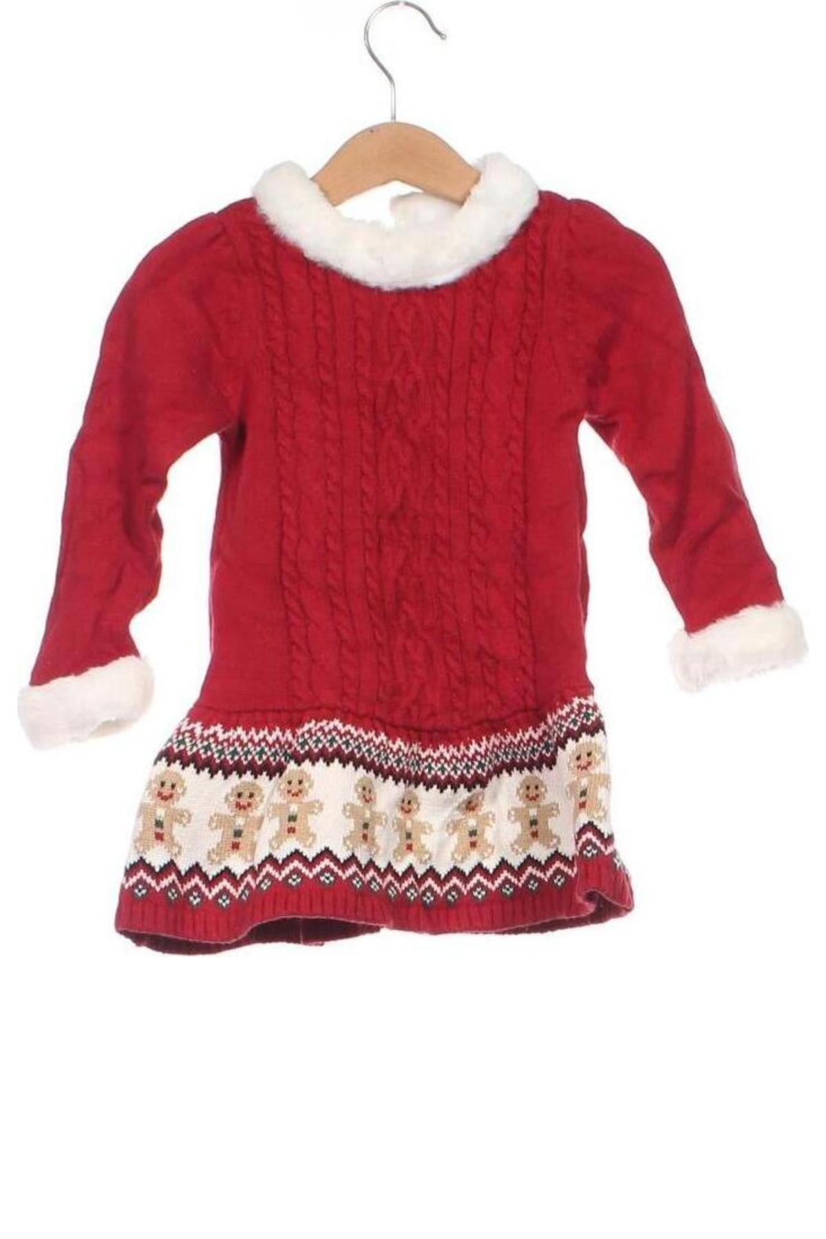 Kinderkleid Gymboree, Größe 18-24m/ 86-98 cm, Farbe Rot, Preis 16,99 €