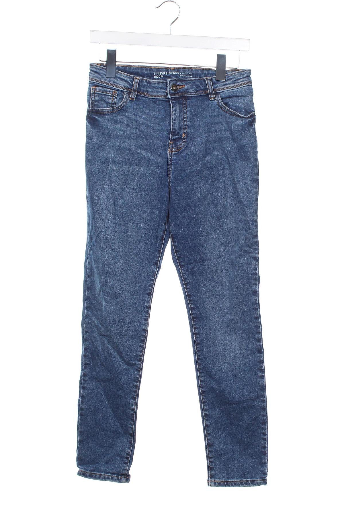 Kinderjeans, Größe 11-12y/ 152-158 cm, Farbe Blau, Preis € 10,49