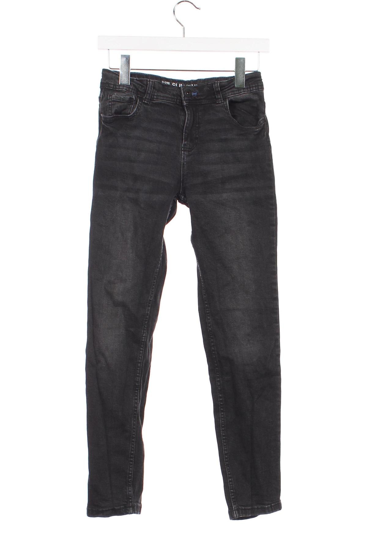 Gyerek farmernadrág Denim Co., Méret 11-12y / 152-158 cm, Szín Fekete, Ár 8 199 Ft