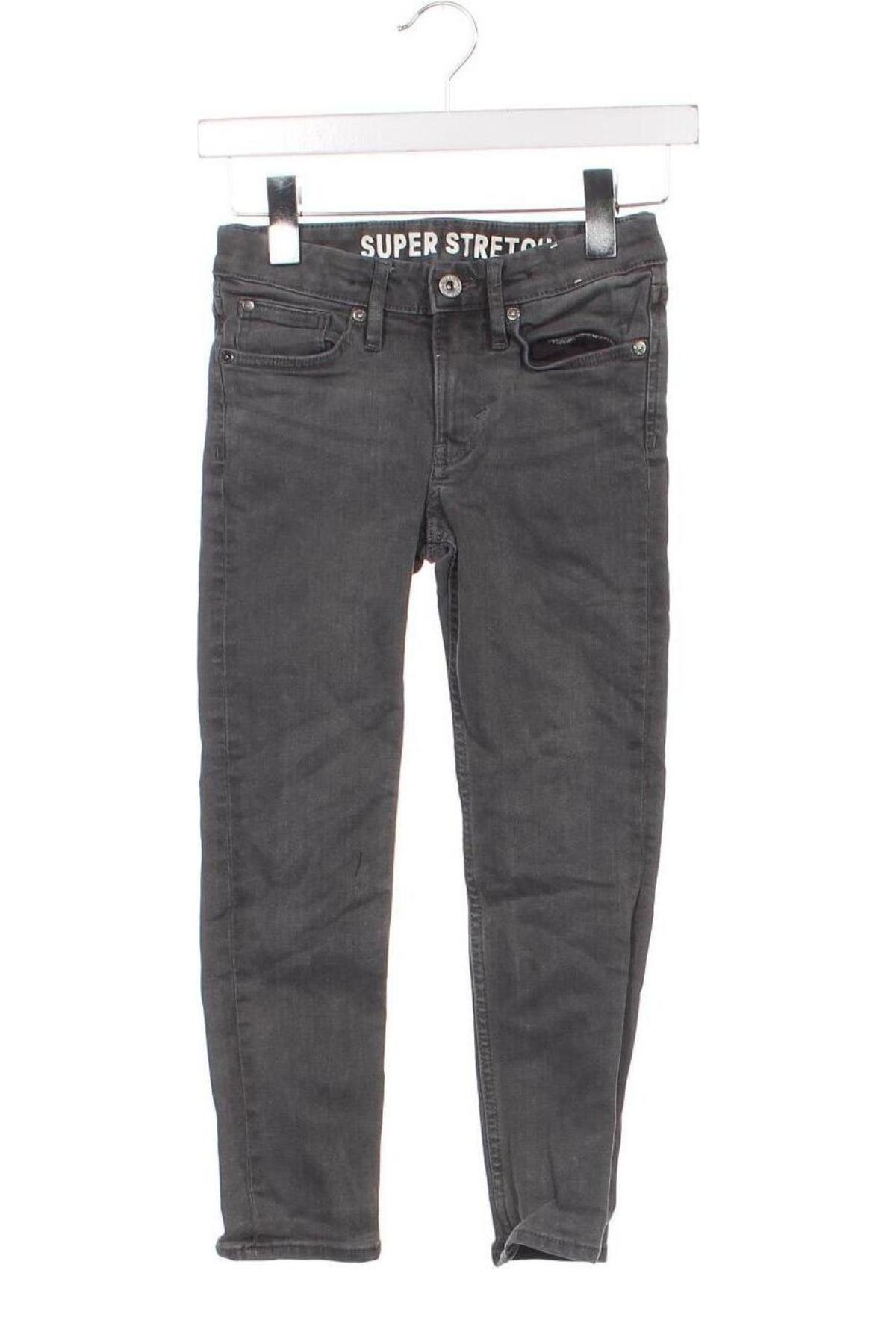 Kinderjeans H&M, Größe 8-9y/ 134-140 cm, Farbe Grau, Preis € 22,49