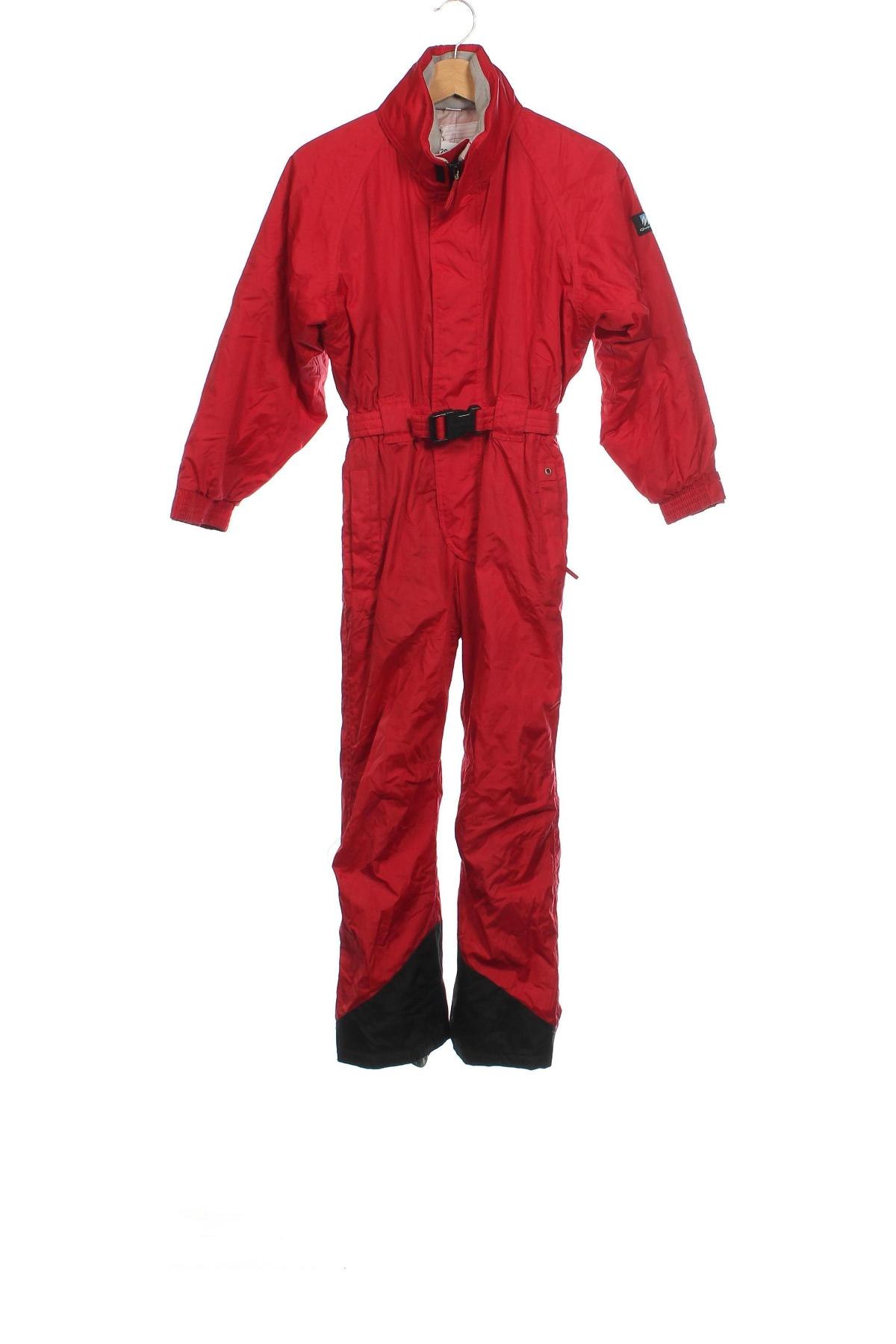 Kinderoverall für Wintersport Decathlon, Größe 8-9y/ 134-140 cm, Farbe Rot, Preis 32,49 €