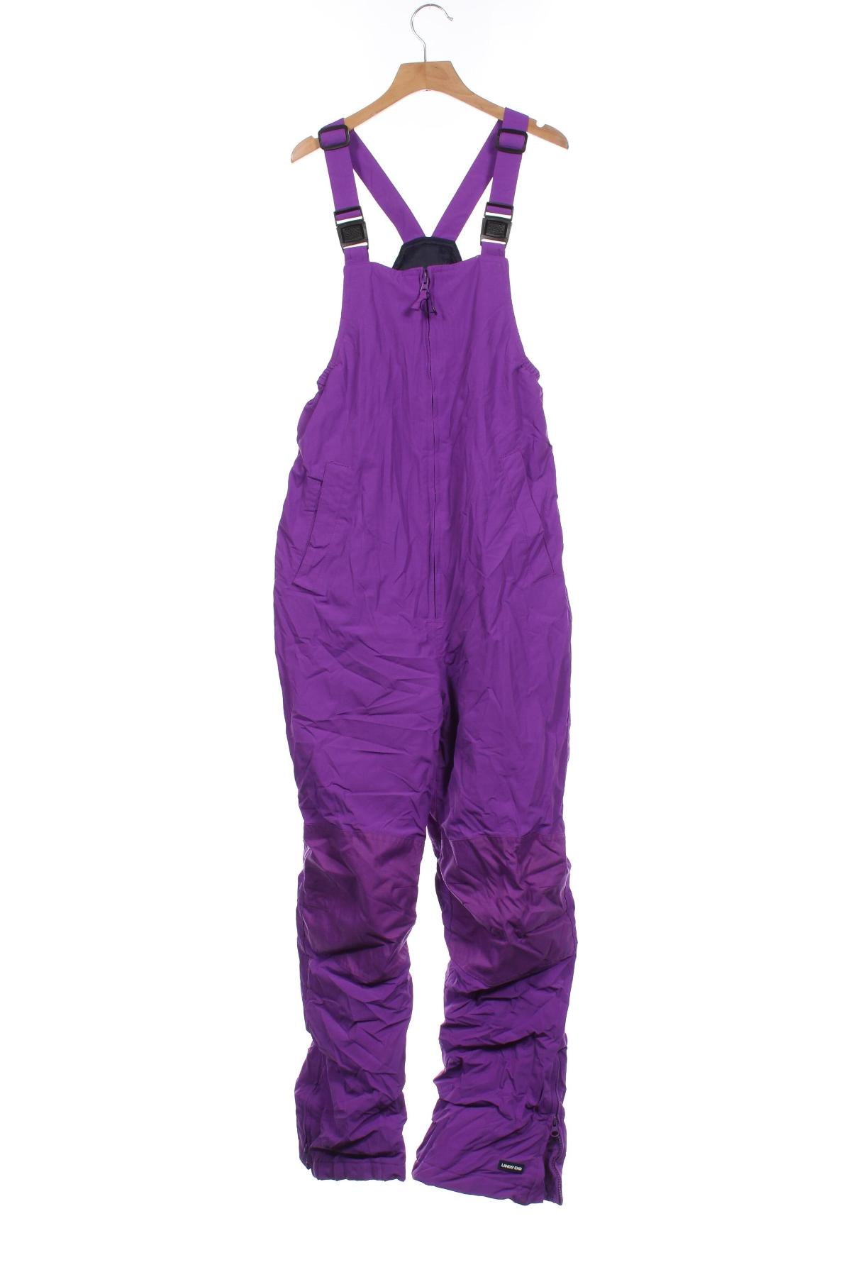 Kinderoverall für Wintersport Lands' End, Größe 13-14y/ 164-168 cm, Farbe Lila, Preis € 27,49