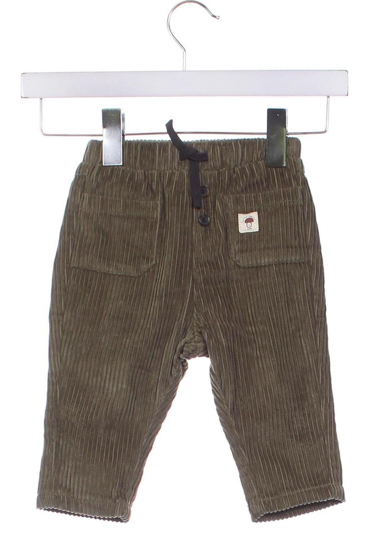 Pantaloni pentru copii Kiabi, Mărime 9-12m/ 74-80 cm, Culoare Verde, Preț 69,60 Lei