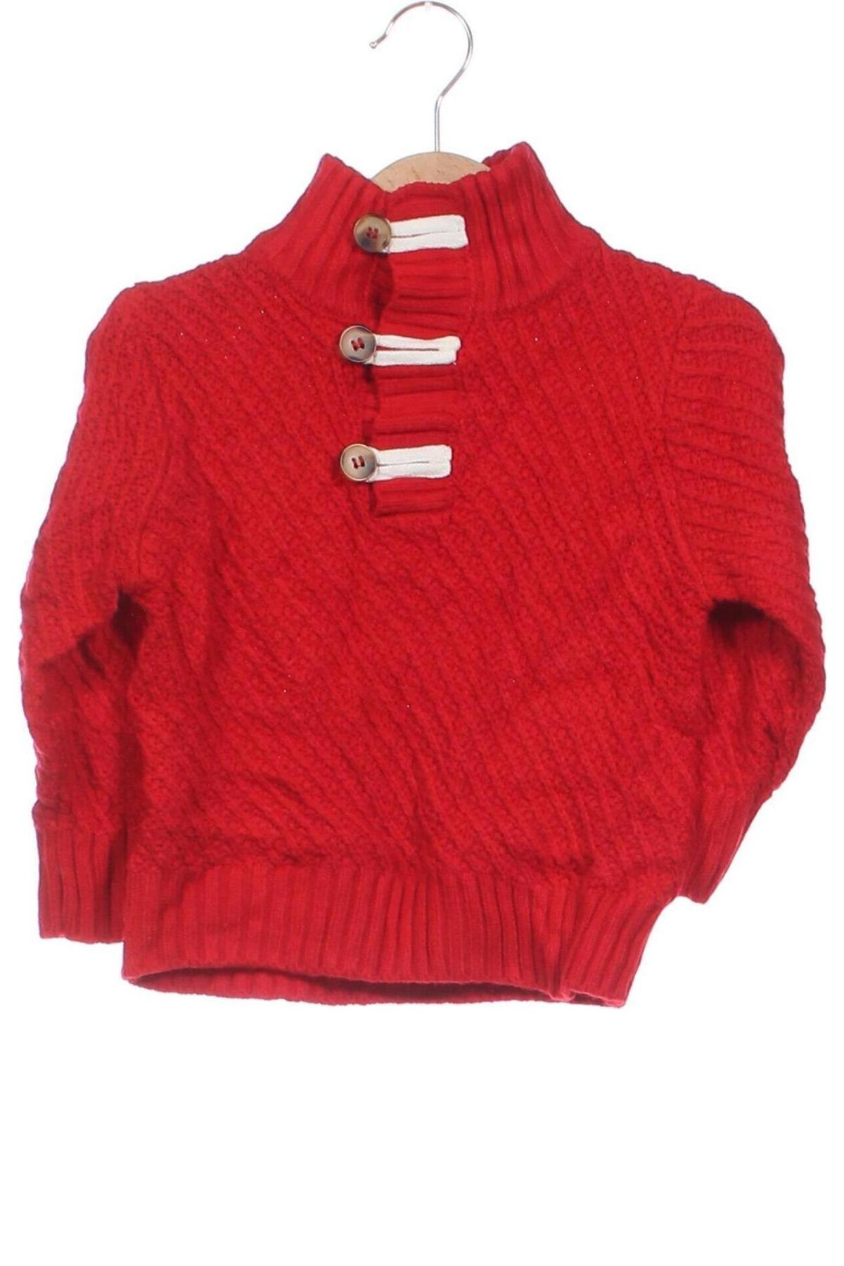 Kinderpullover, Größe 9-12m/ 74-80 cm, Farbe Rot, Preis € 11,99