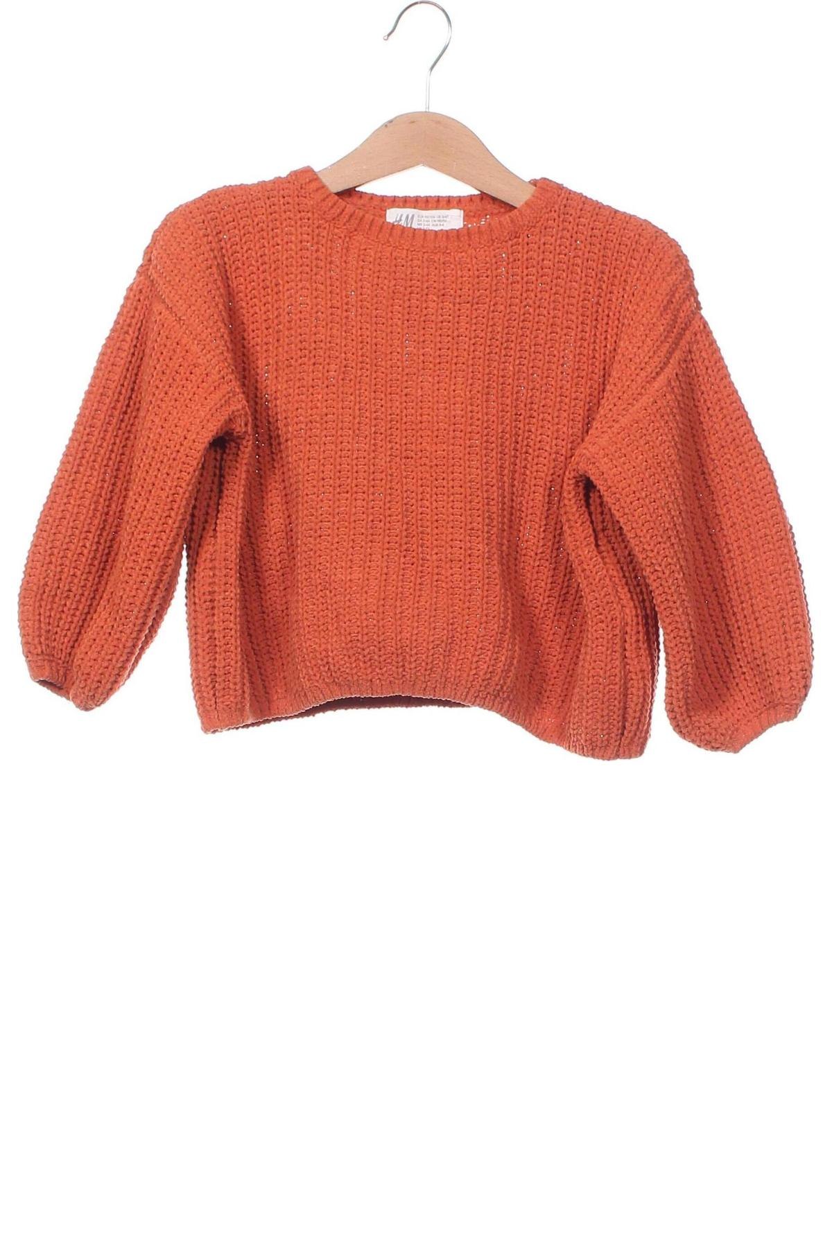 Dziecięcy sweter H&M, Rozmiar 2-3y/ 98-104 cm, Kolor Pomarańczowy, Cena 54,99 zł