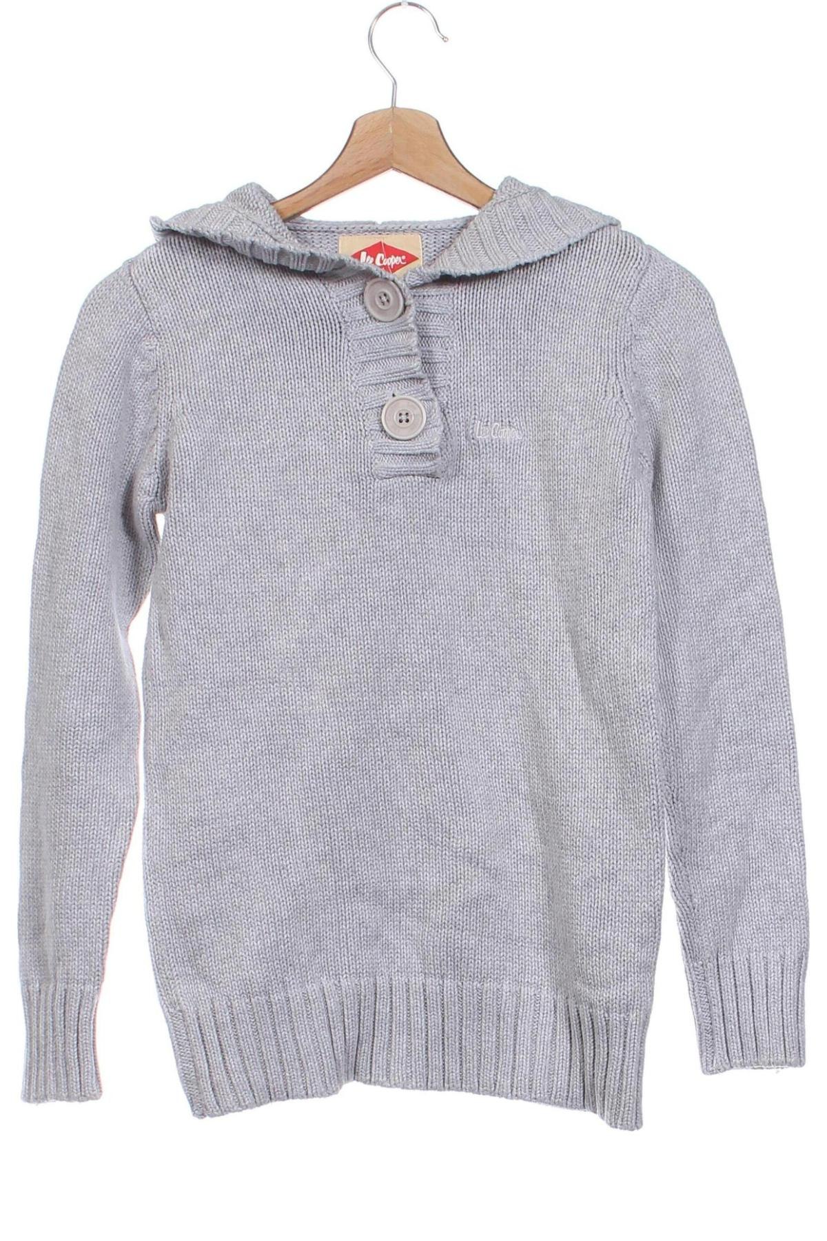 Dziecięcy sweter Lee Cooper, Rozmiar 7-8y/ 128-134 cm, Kolor Szary, Cena 73,99 zł