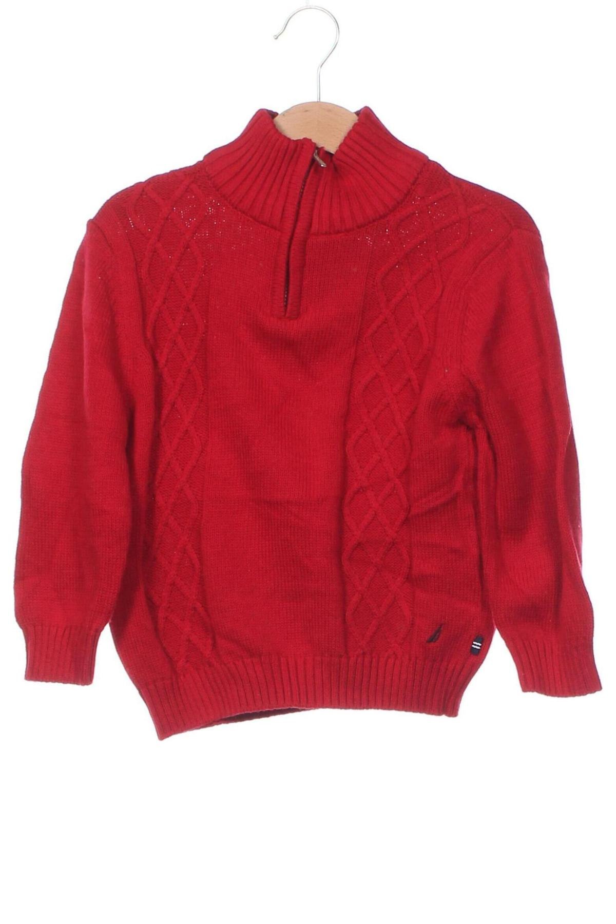 Dziecięcy sweter Nautica, Rozmiar 3-4y/ 104-110 cm, Kolor Czerwony, Cena 246,99 zł