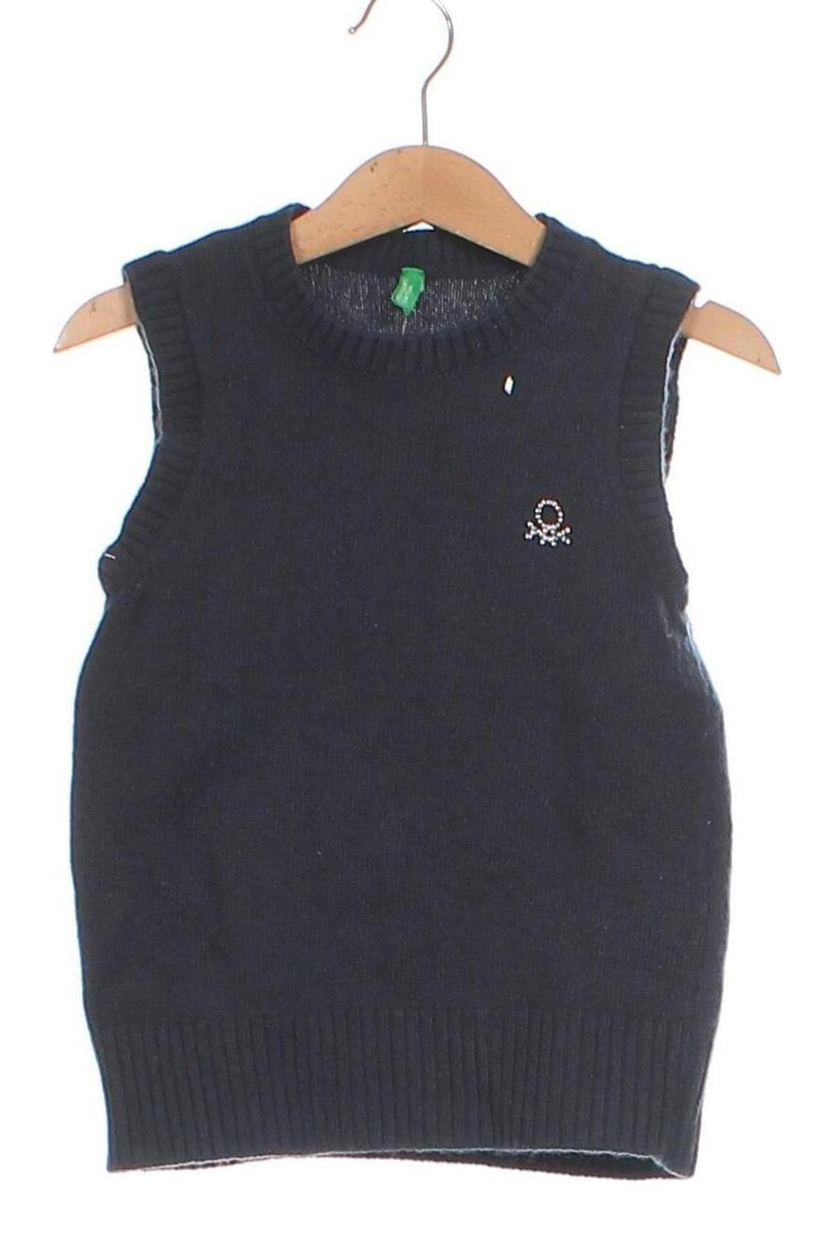 Dziecięcy sweter United Colors Of Benetton, Rozmiar 5-6y/ 116-122 cm, Kolor Niebieski, Cena 73,99 zł